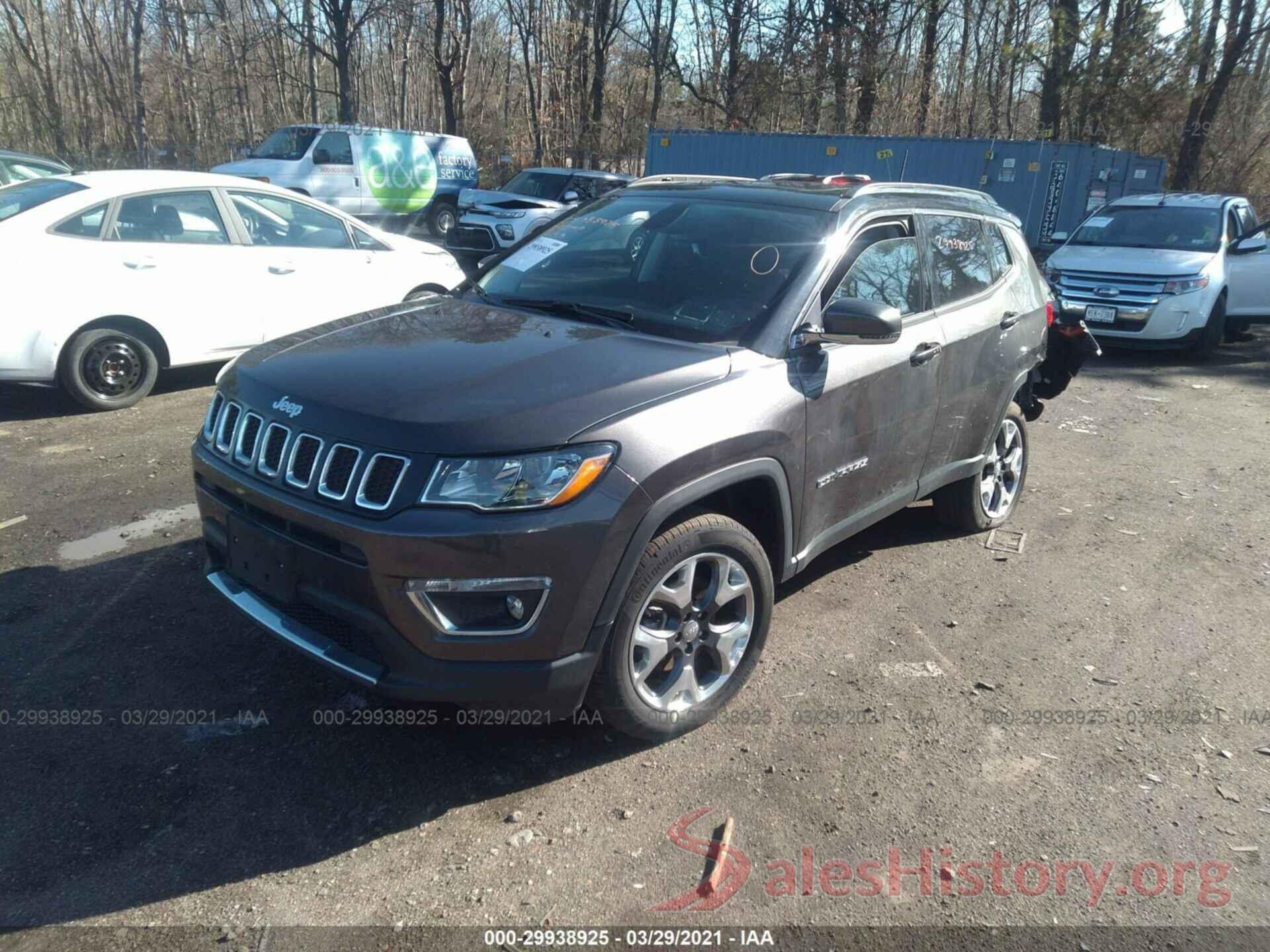 3C4NJDCB3LT138212 2020 JEEP COMPASS