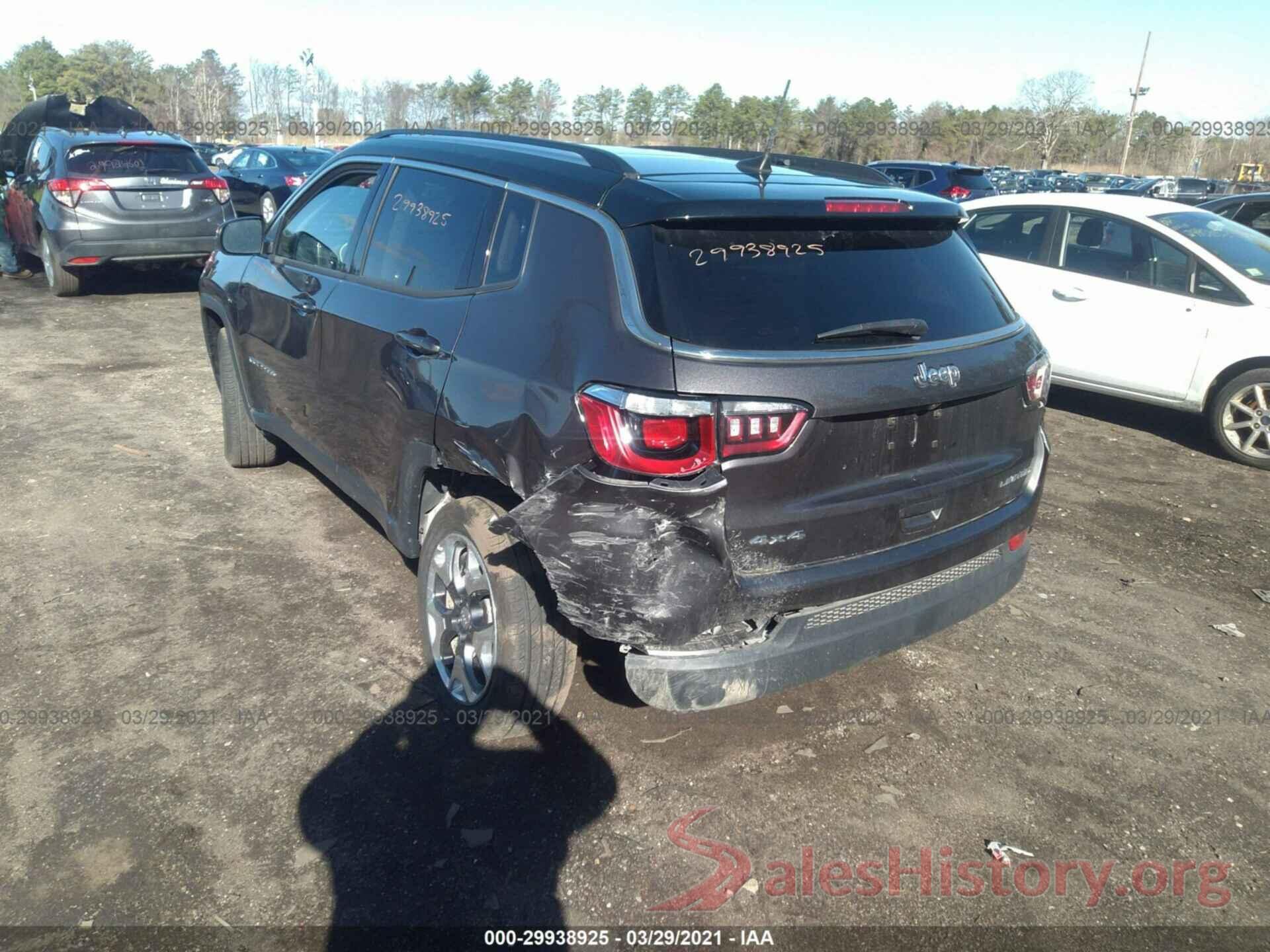 3C4NJDCB3LT138212 2020 JEEP COMPASS