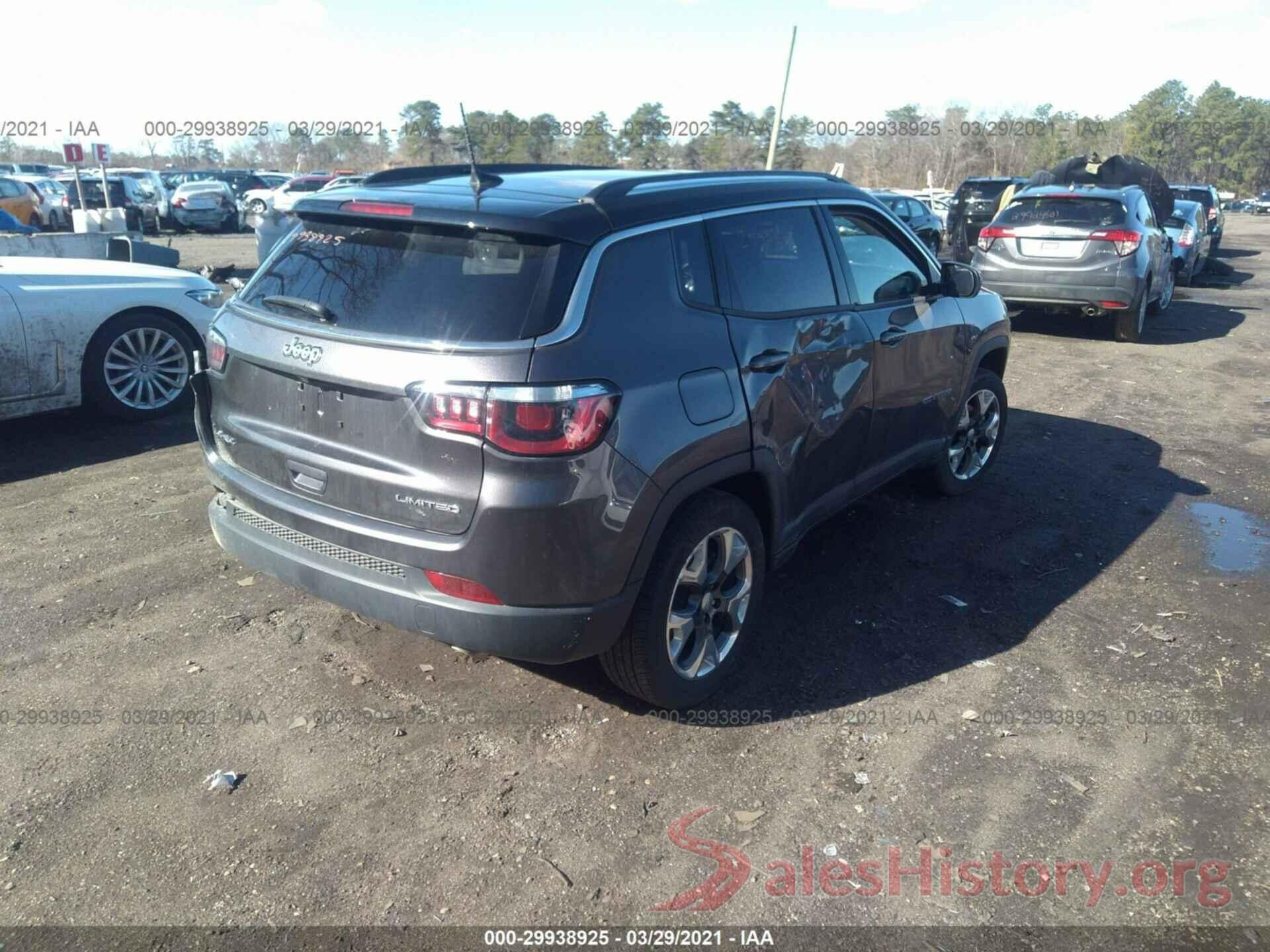 3C4NJDCB3LT138212 2020 JEEP COMPASS