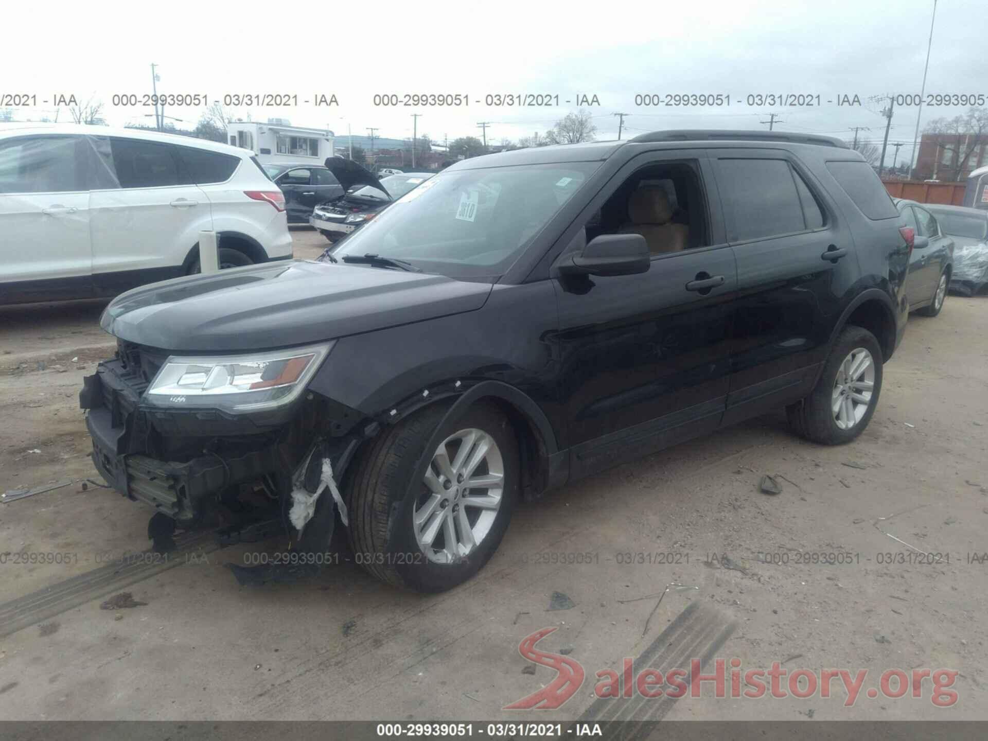 1FM5K8B88HGC45368 2017 FORD EXPLORER