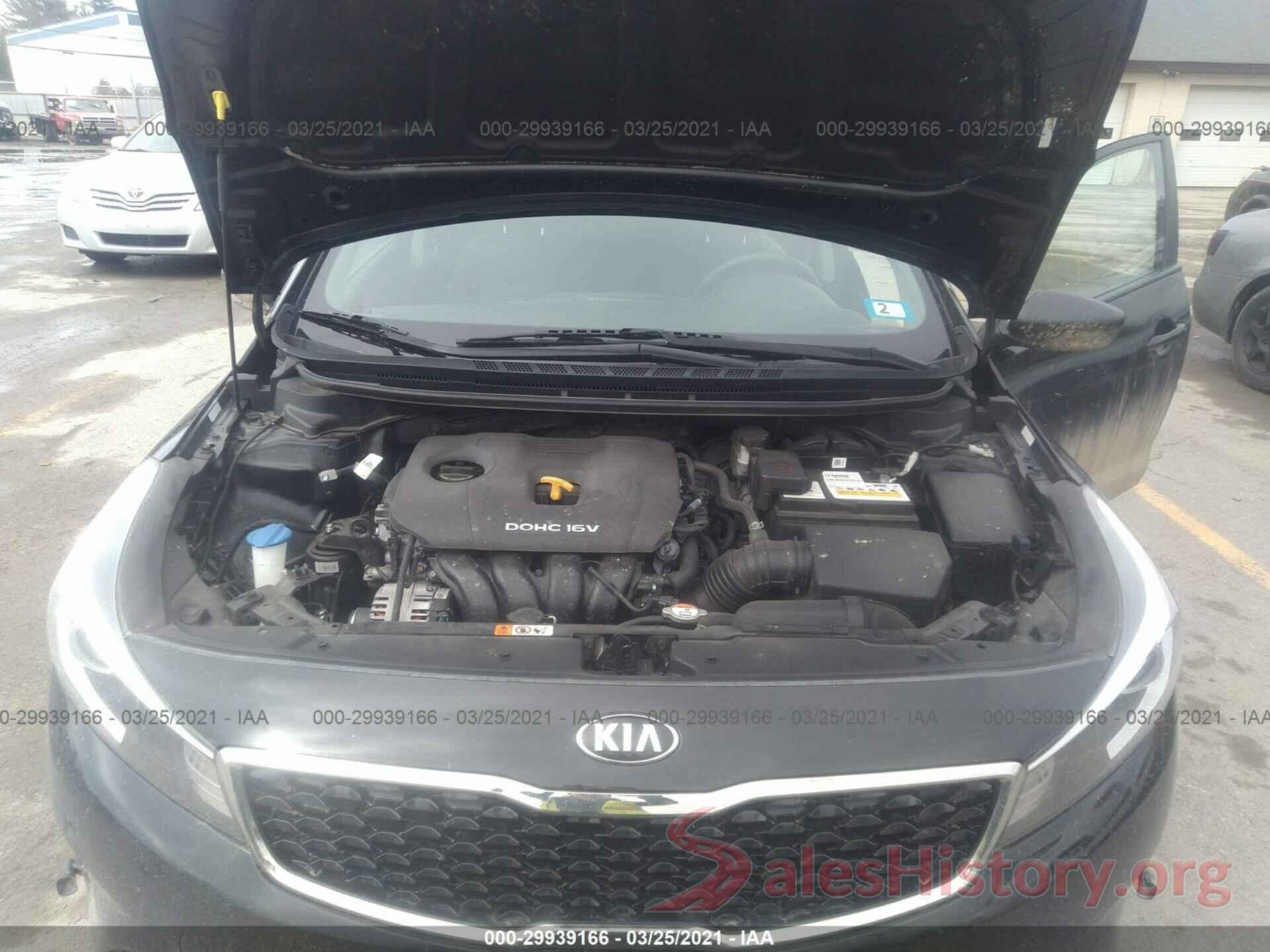 3KPFL4A77JE193891 2018 KIA FORTE