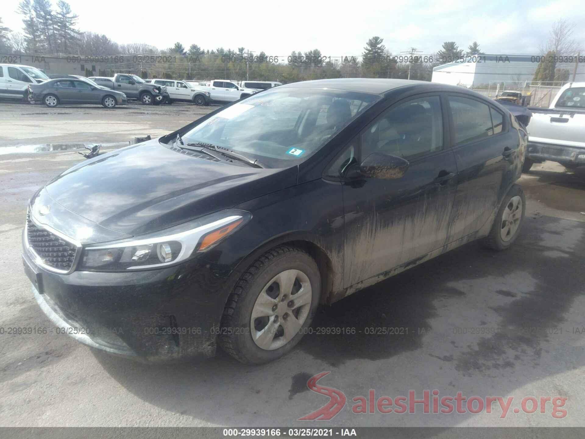 3KPFL4A77JE193891 2018 KIA FORTE