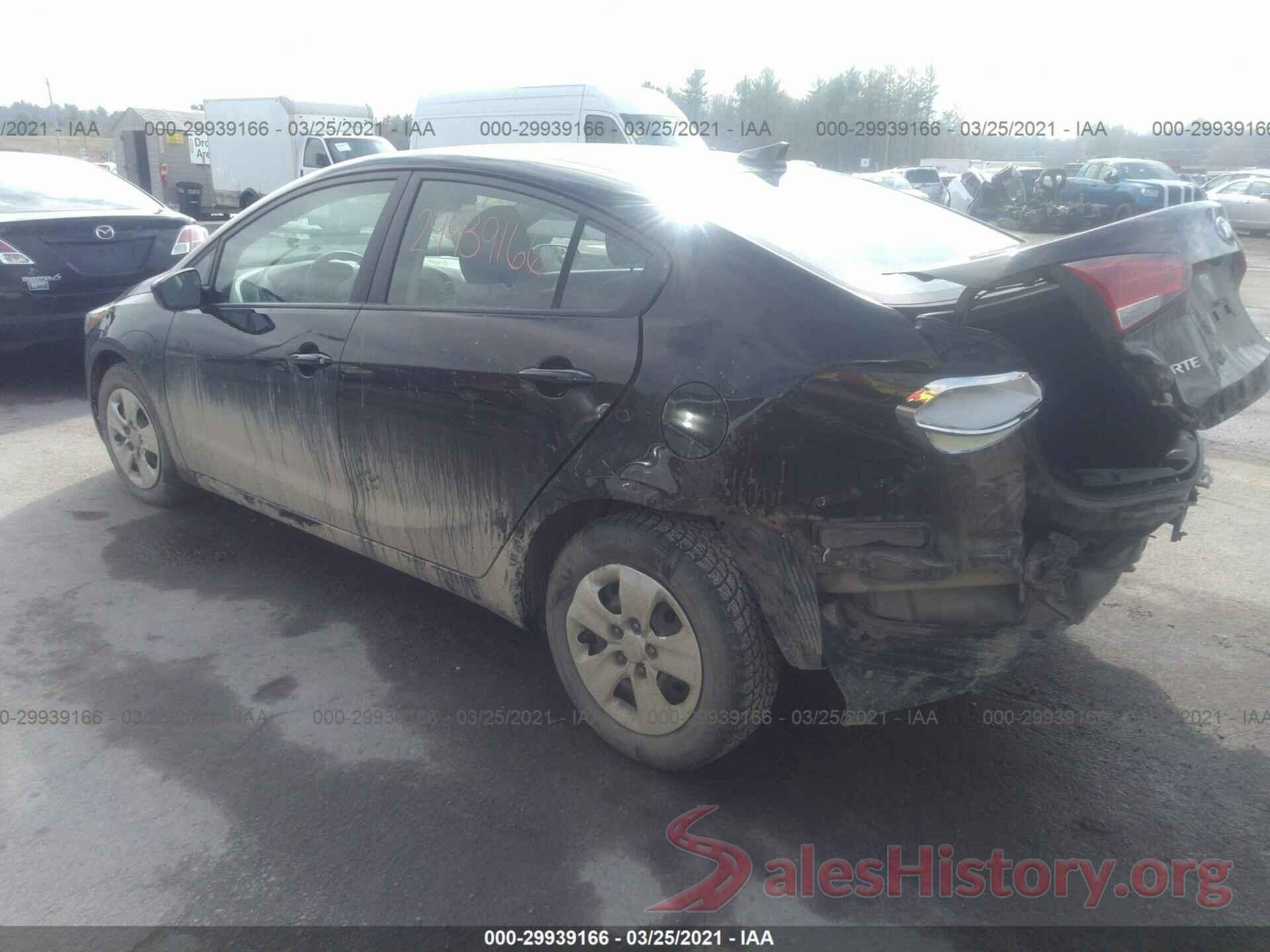 3KPFL4A77JE193891 2018 KIA FORTE