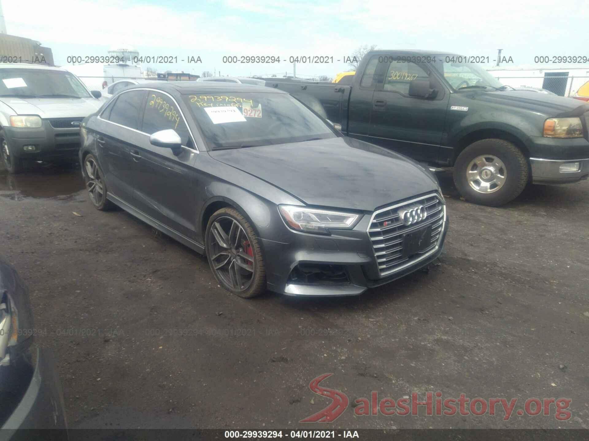 WAUB1GFF1J1085773 2018 AUDI S3