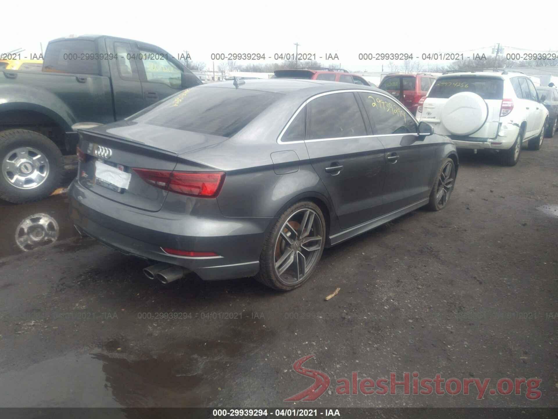 WAUB1GFF1J1085773 2018 AUDI S3