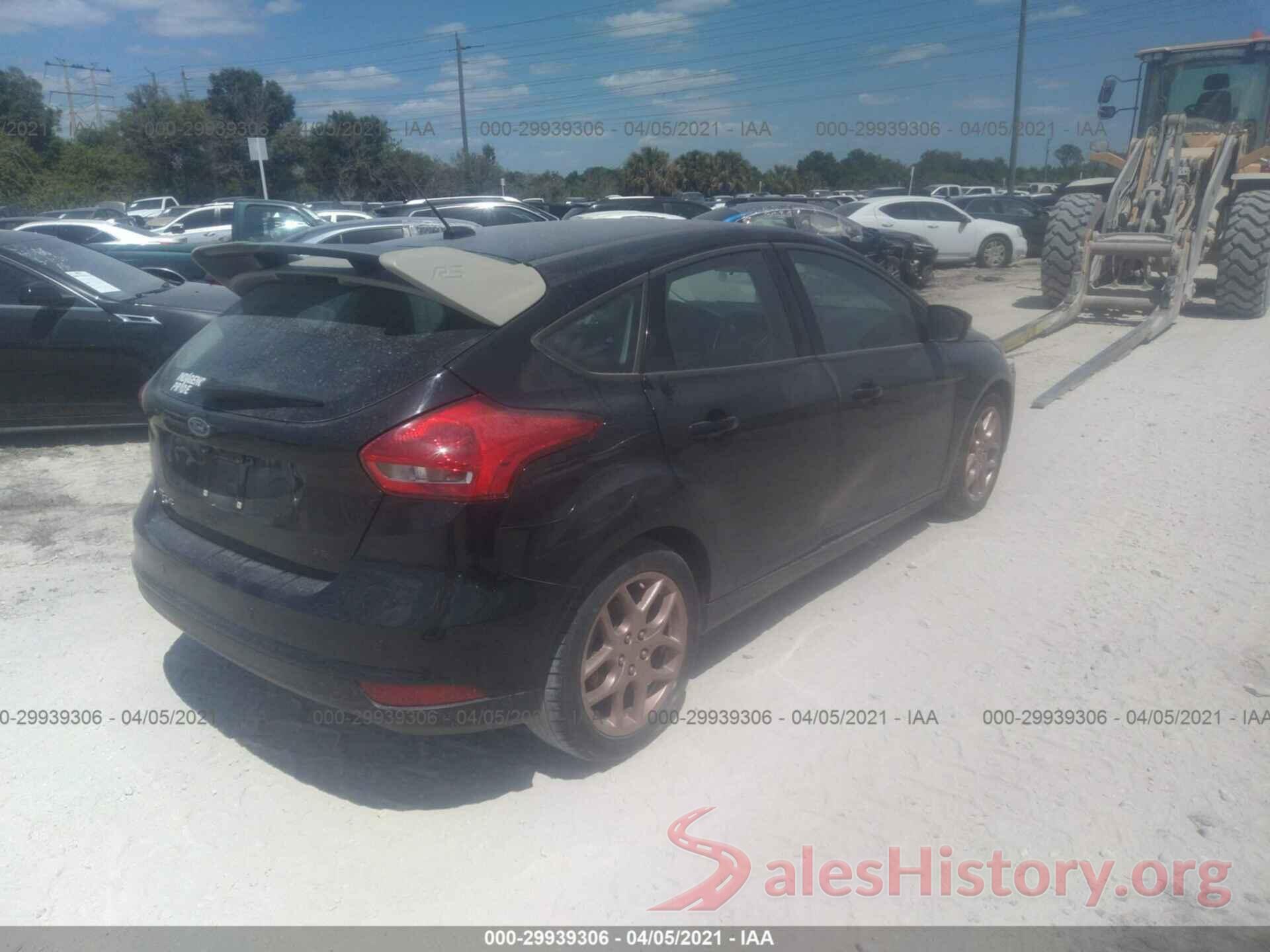 1FADP3M23JL220488 2018 FORD FOCUS