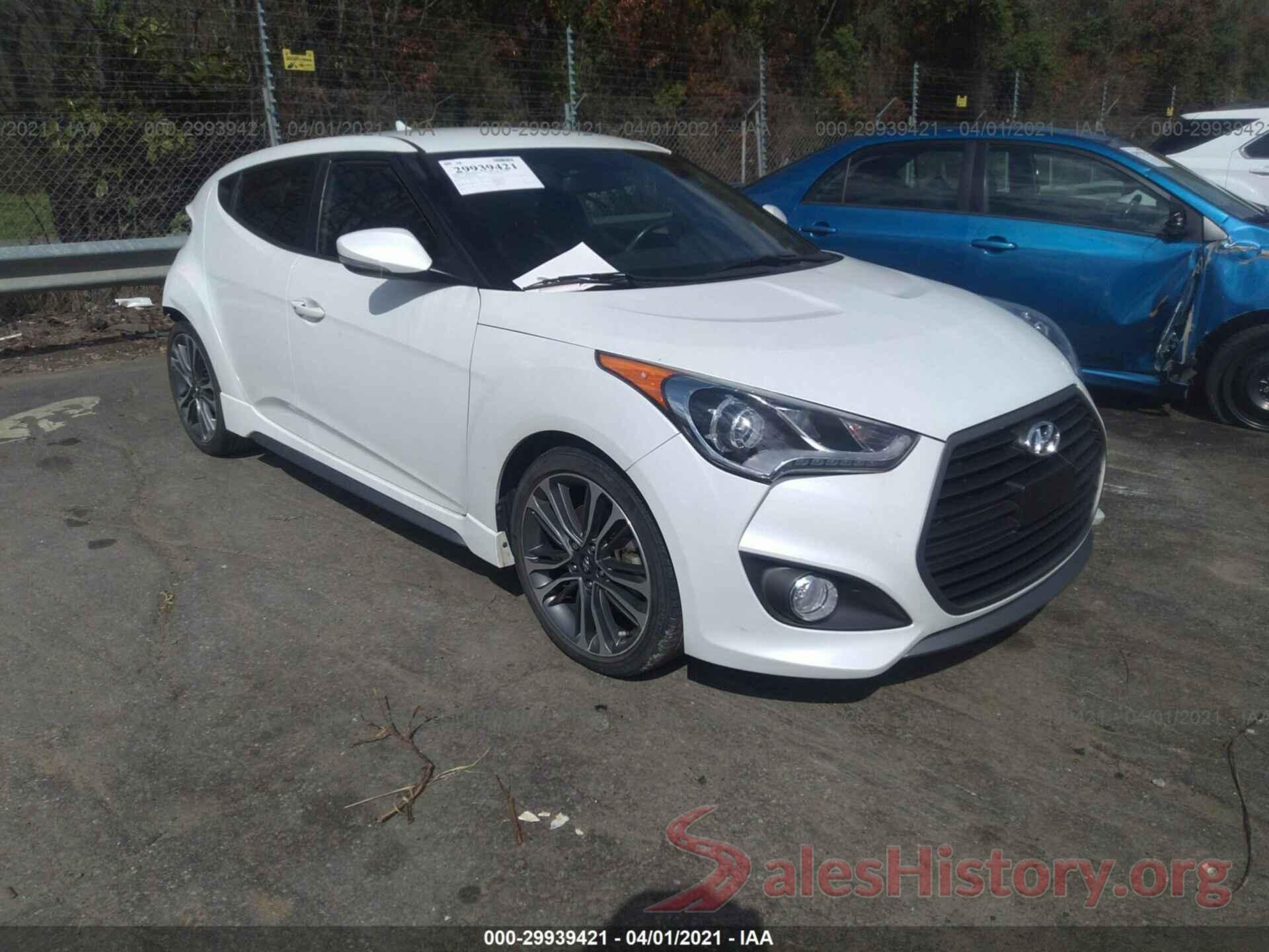 KMHTC6AE8HU310429 2017 HYUNDAI VELOSTER