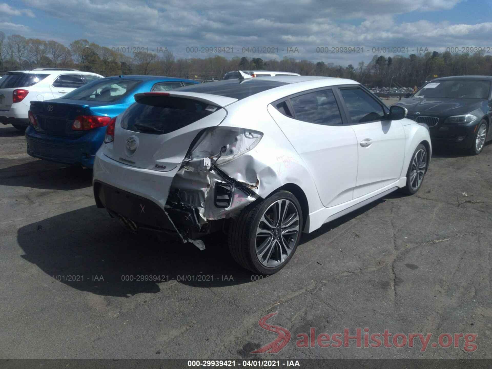 KMHTC6AE8HU310429 2017 HYUNDAI VELOSTER