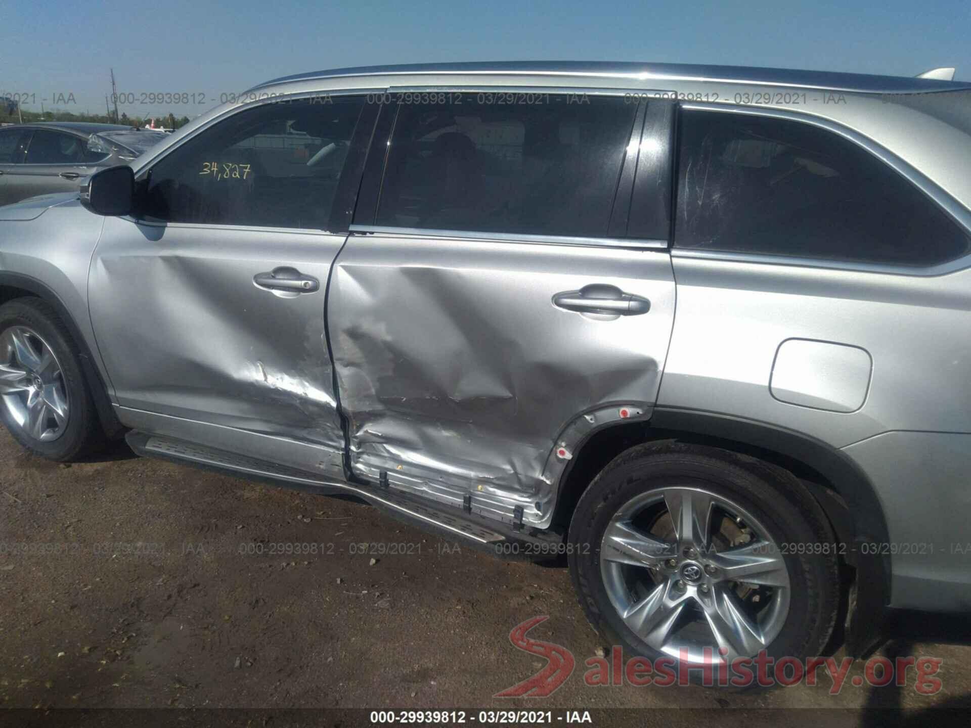 5TDYZRFH9JS258624 2018 TOYOTA HIGHLANDER