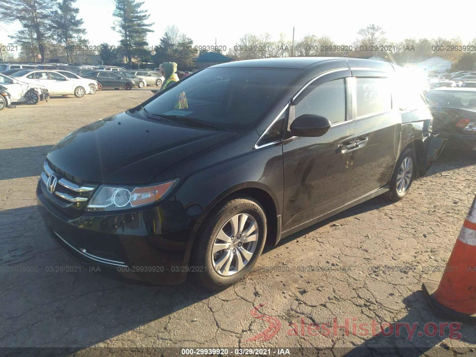 5FNRL5H3XGB088450 2016 HONDA ODYSSEY