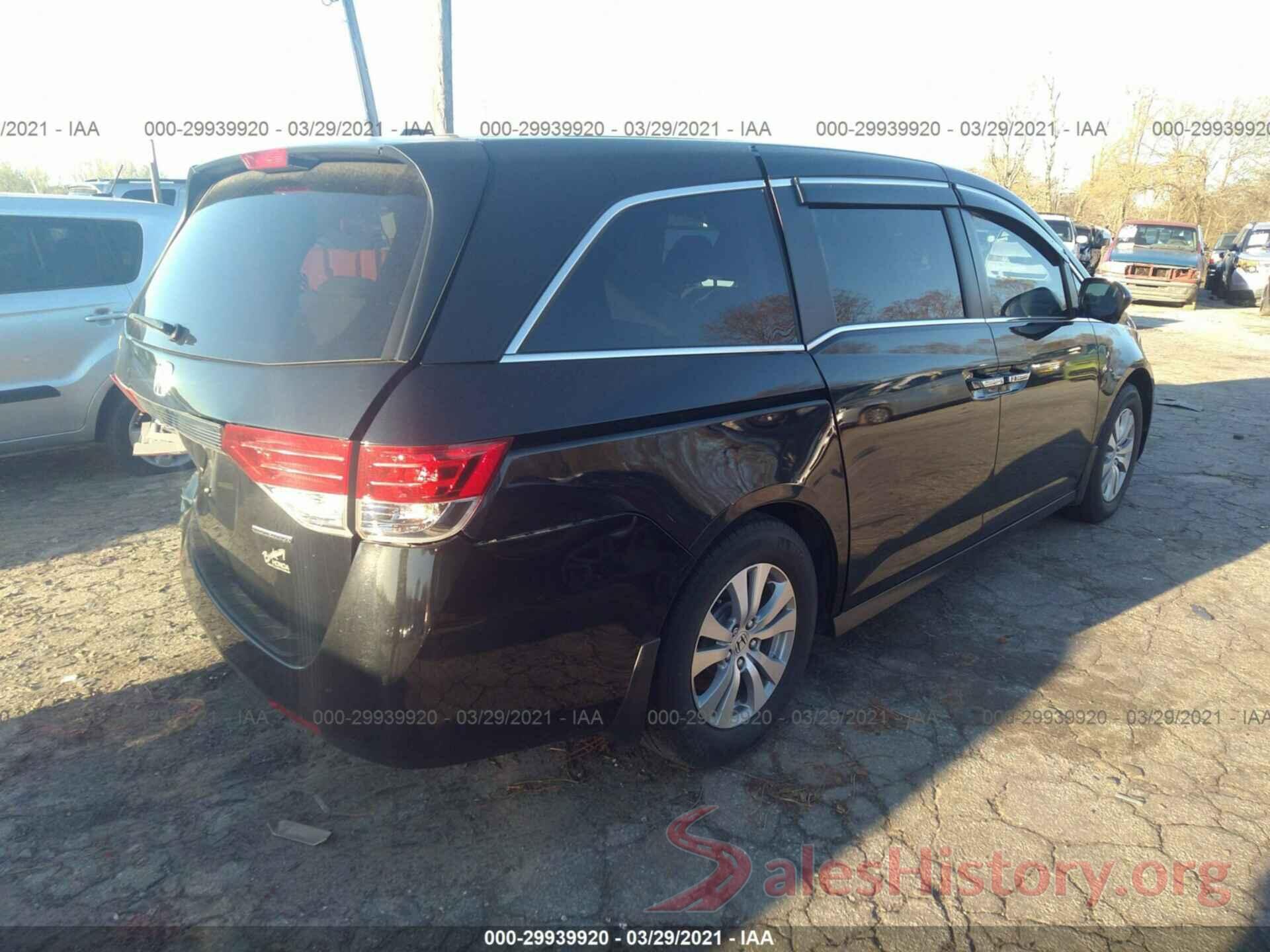 5FNRL5H3XGB088450 2016 HONDA ODYSSEY