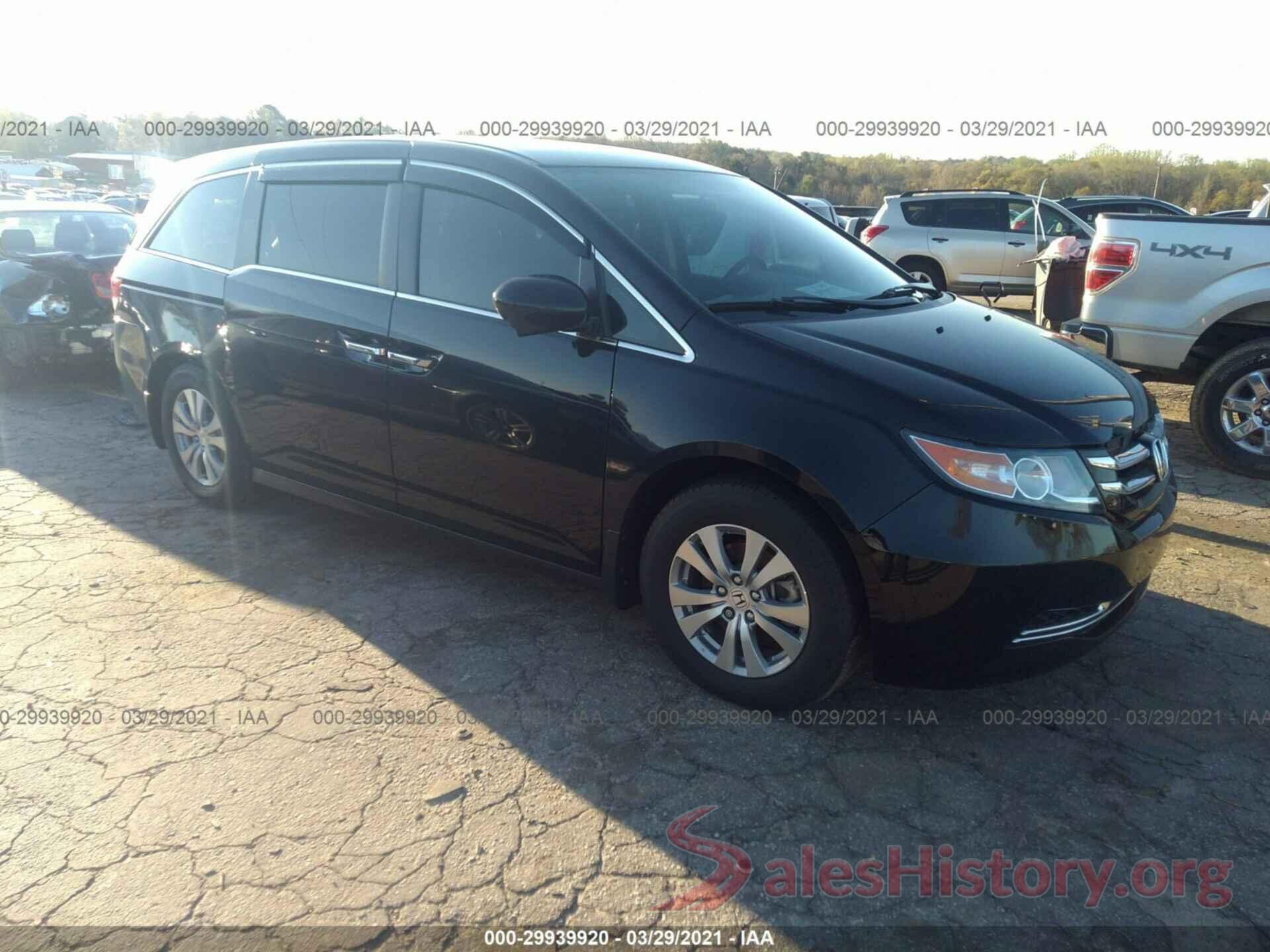 5FNRL5H3XGB088450 2016 HONDA ODYSSEY