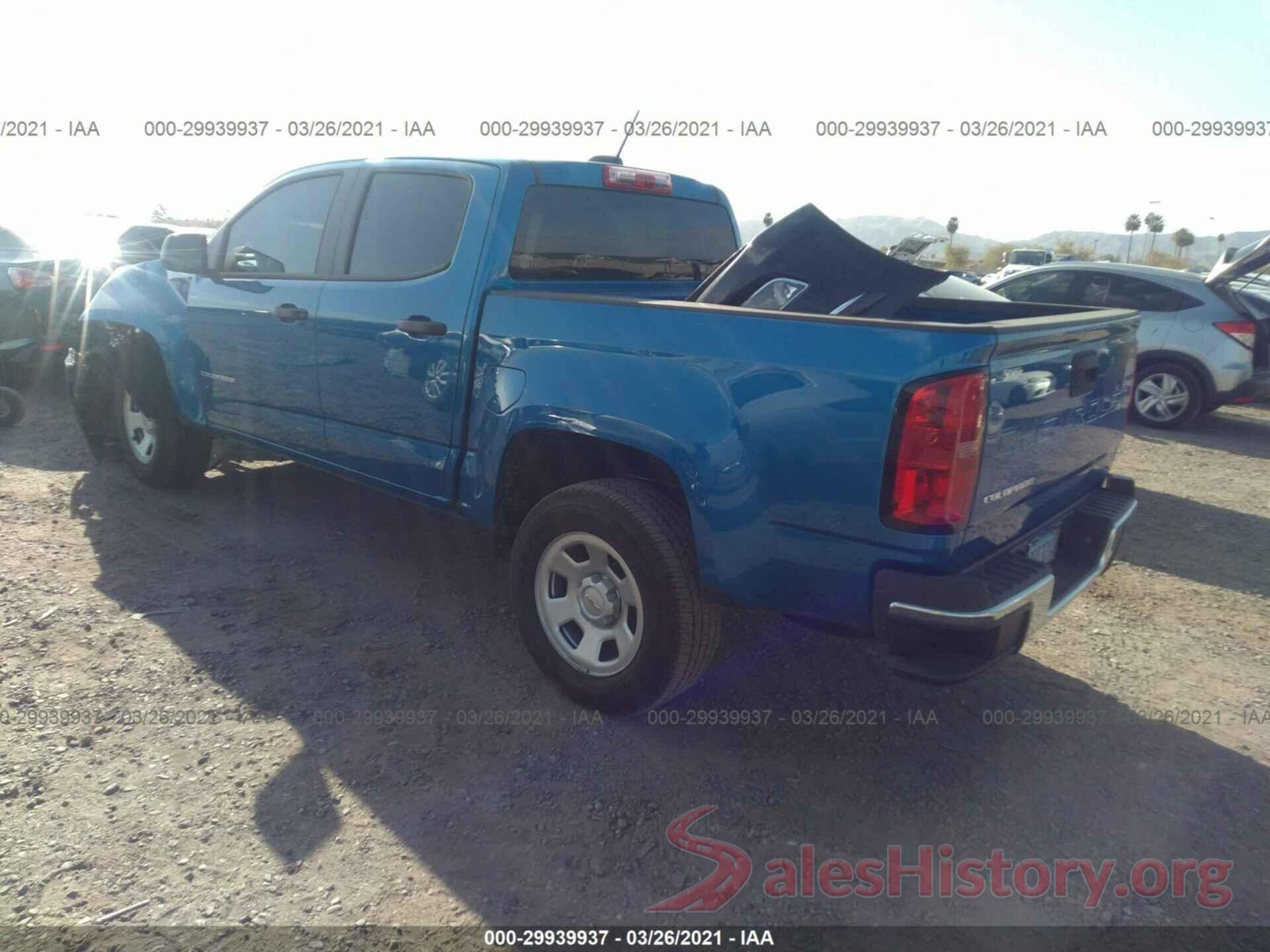 1GCGSBENXM1172125 2021 CHEVROLET COLORADO