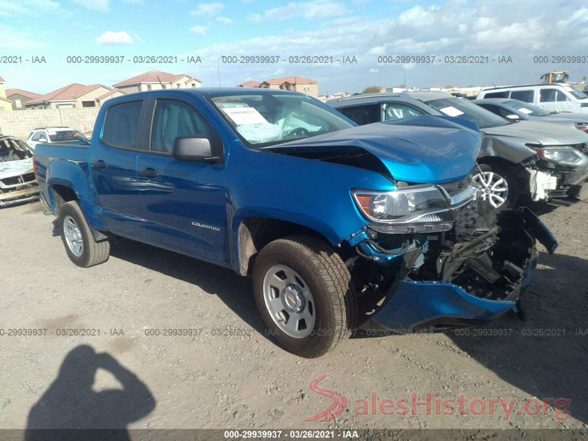 1GCGSBENXM1172125 2021 CHEVROLET COLORADO