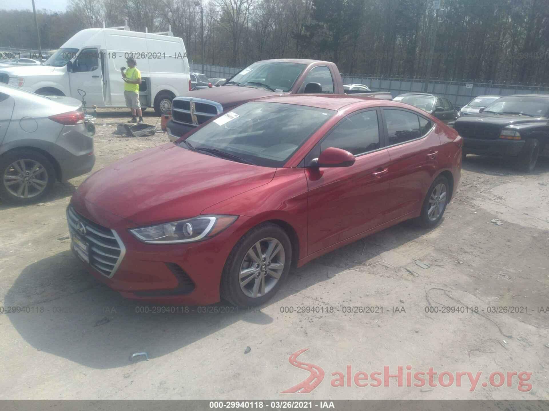 KMHD84LF2HU195147 2017 HYUNDAI ELANTRA