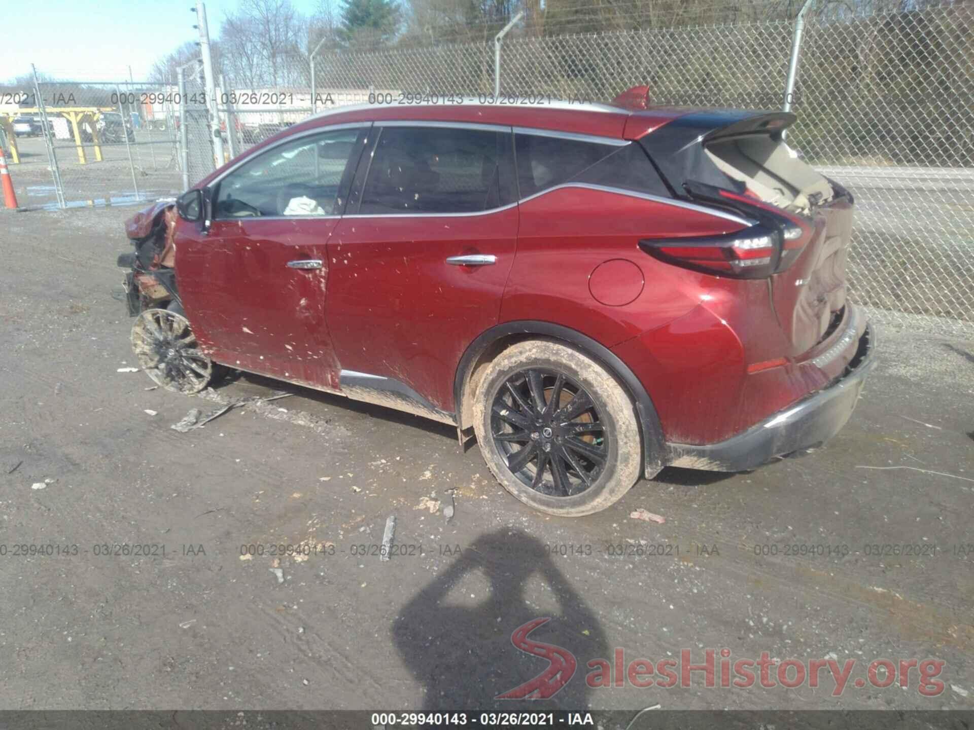 5N1AZ2MS1KN160052 2019 NISSAN MURANO