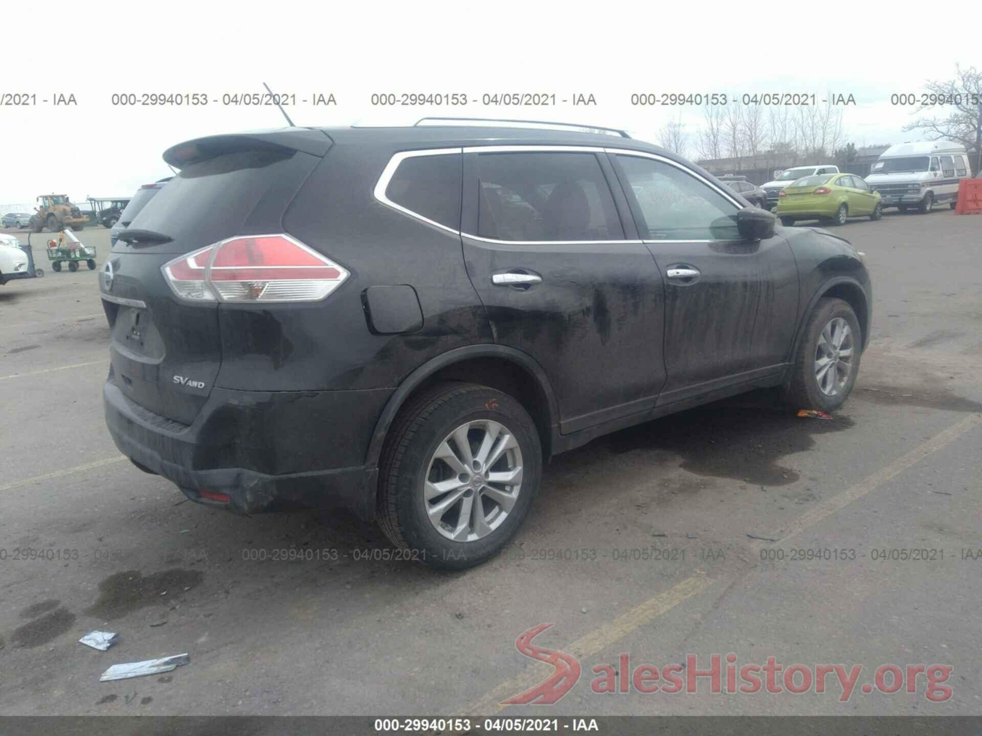 KNMAT2MV3GP642761 2016 NISSAN ROGUE