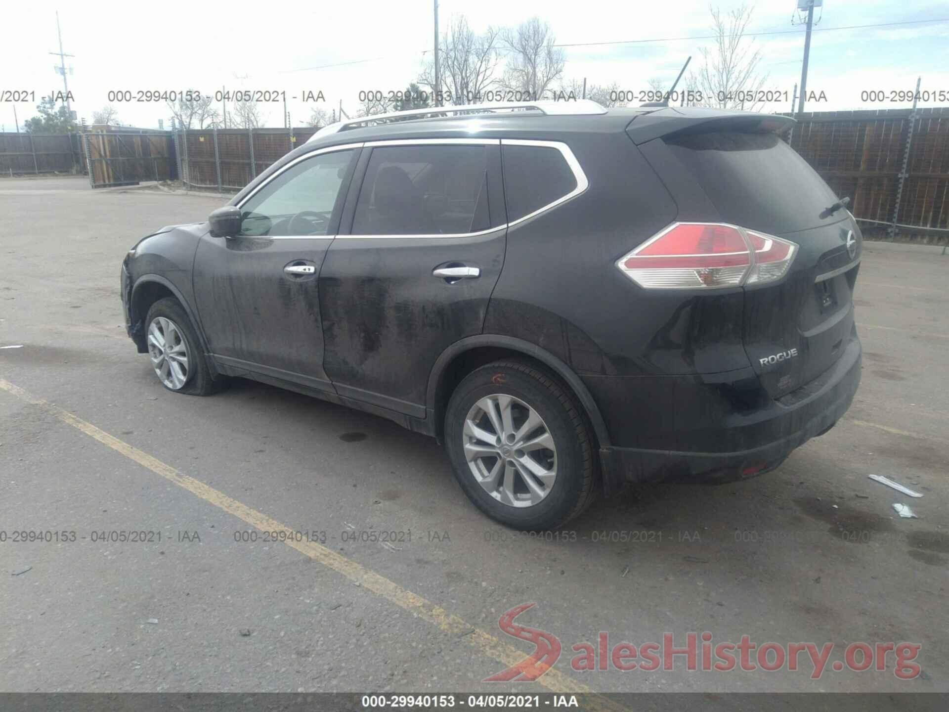 KNMAT2MV3GP642761 2016 NISSAN ROGUE