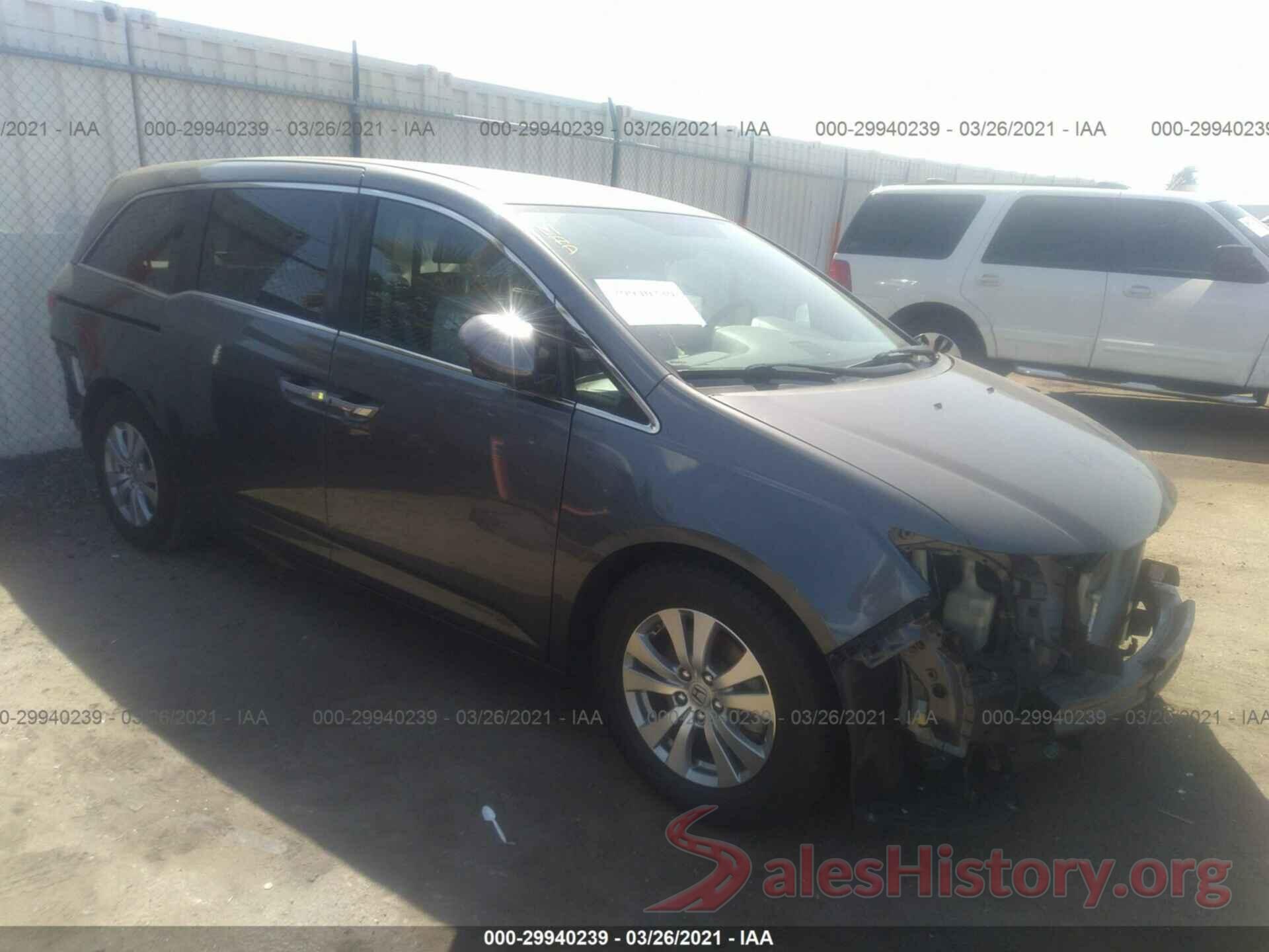 5FNRL5H43GB103847 2016 HONDA ODYSSEY