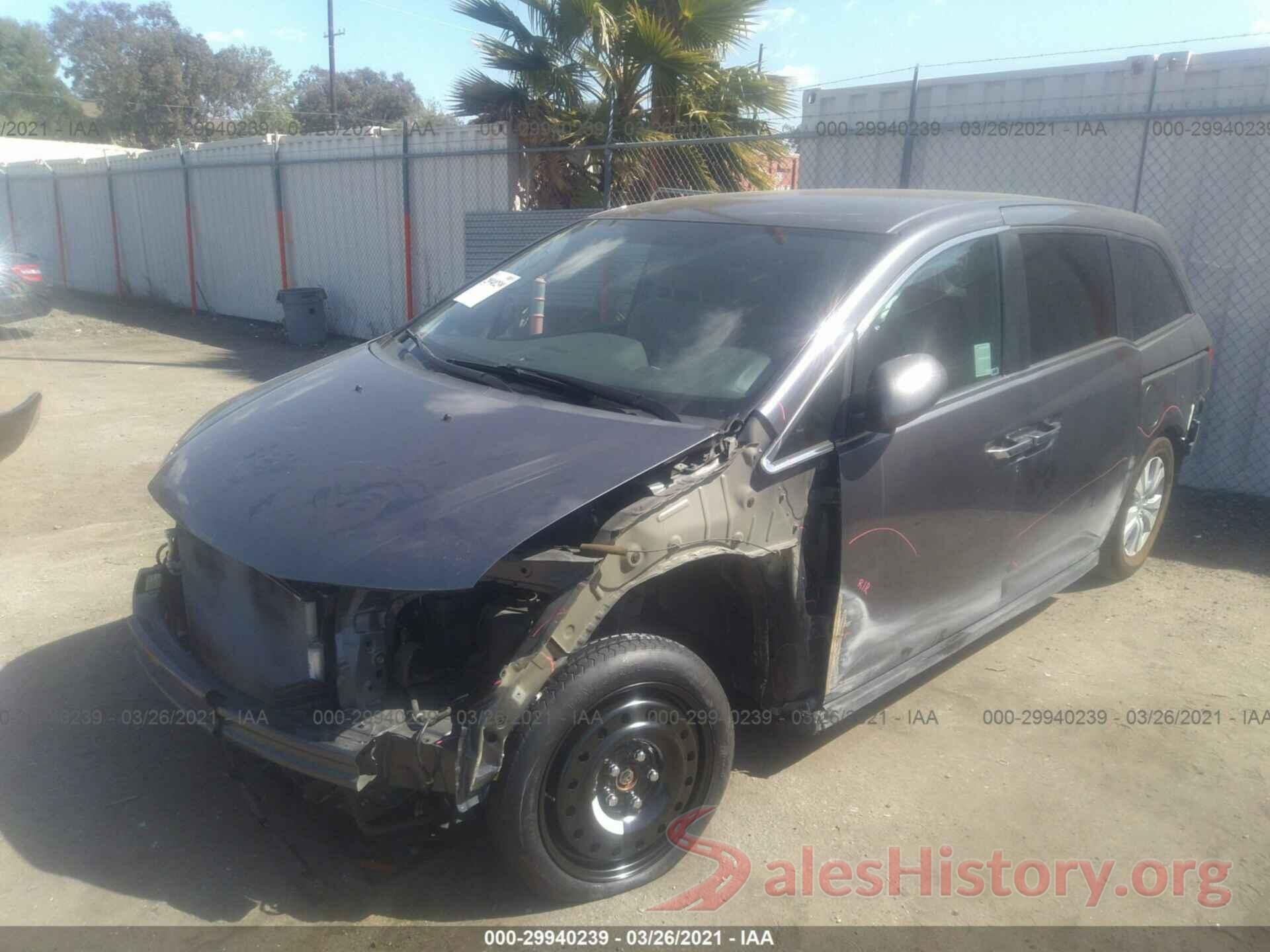 5FNRL5H43GB103847 2016 HONDA ODYSSEY