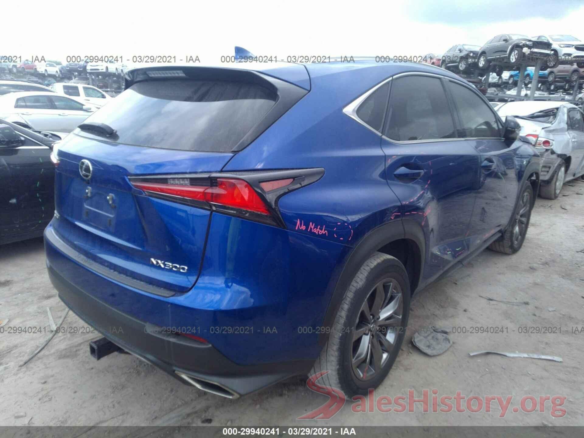 JTJYARBZXK2139248 2019 LEXUS NX