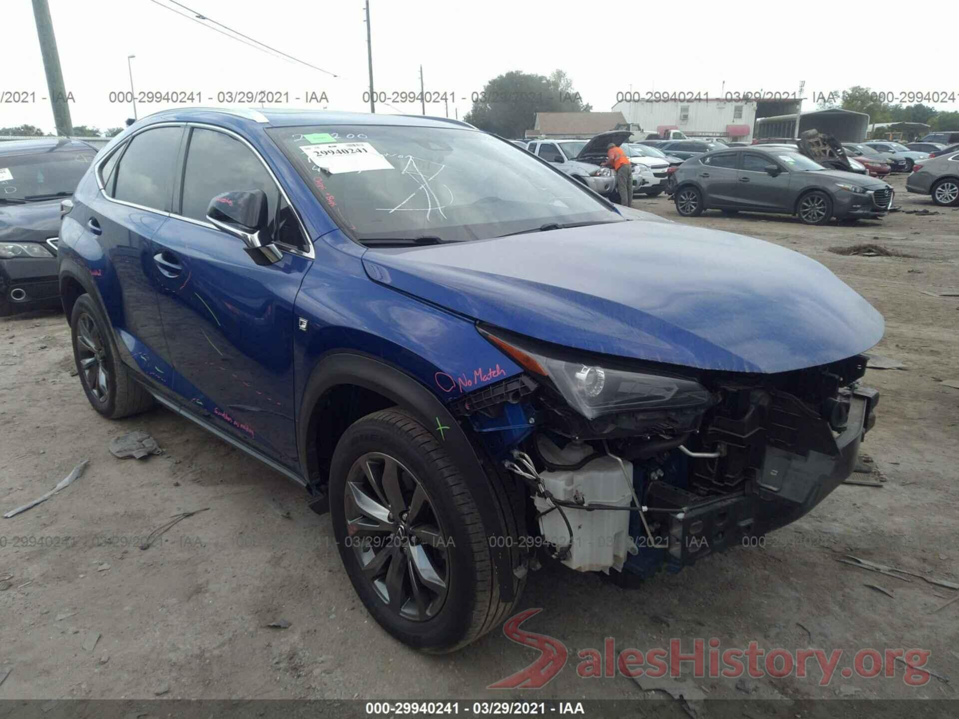 JTJYARBZXK2139248 2019 LEXUS NX