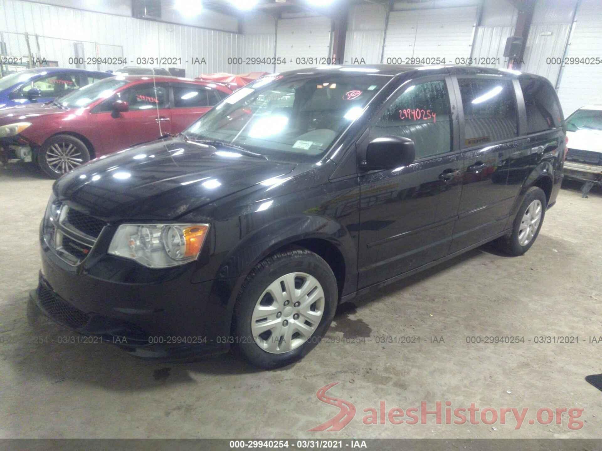 2C4RDGBG0GR257819 2016 DODGE GRAND CARAVAN