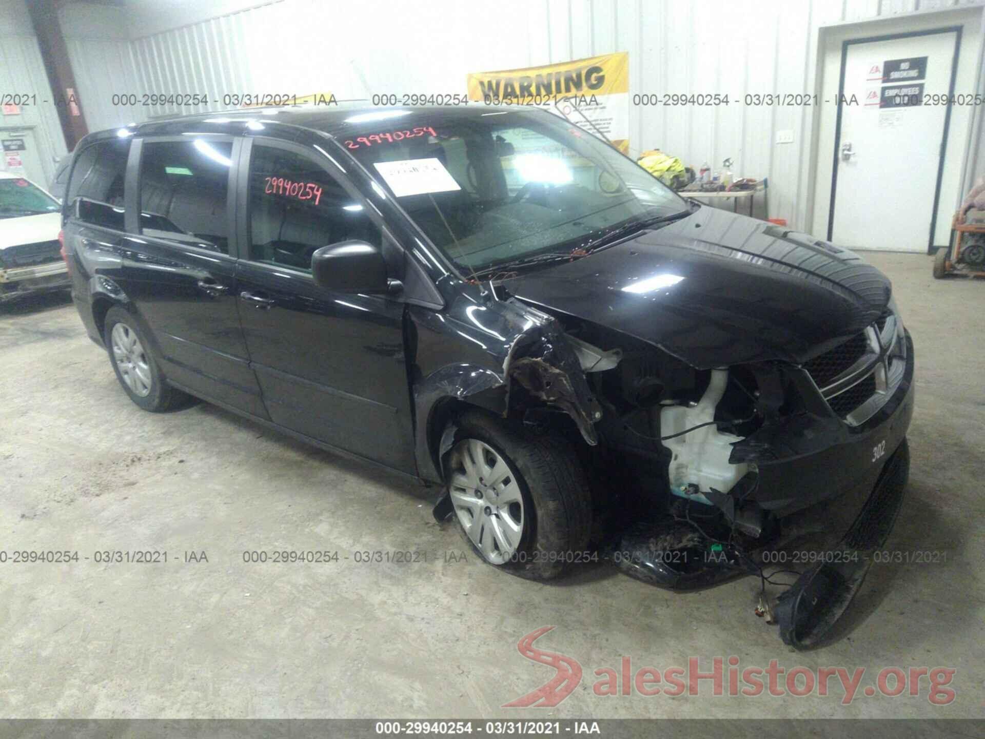 2C4RDGBG0GR257819 2016 DODGE GRAND CARAVAN