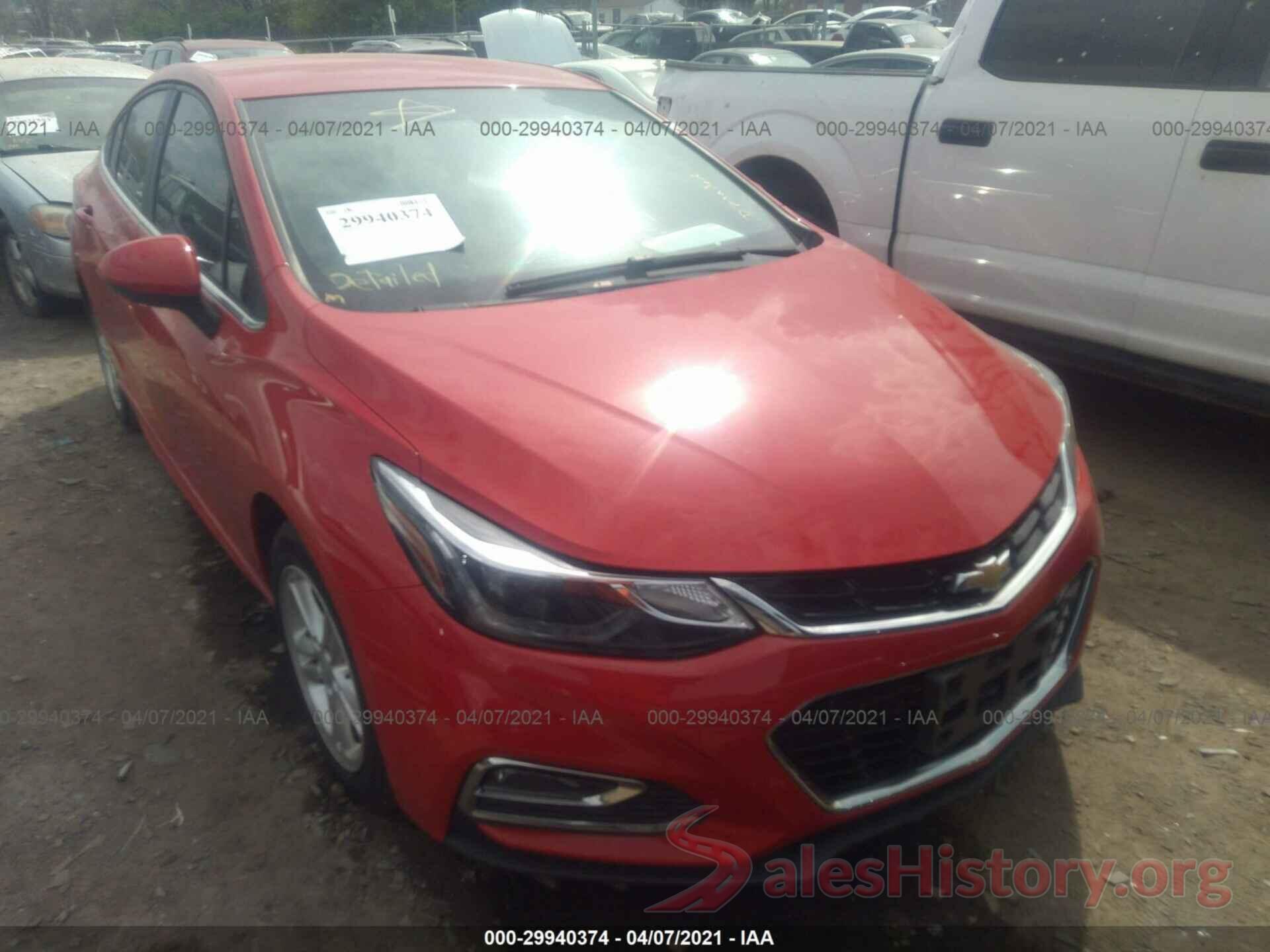 1G1BE5SM2H7125312 2017 CHEVROLET CRUZE