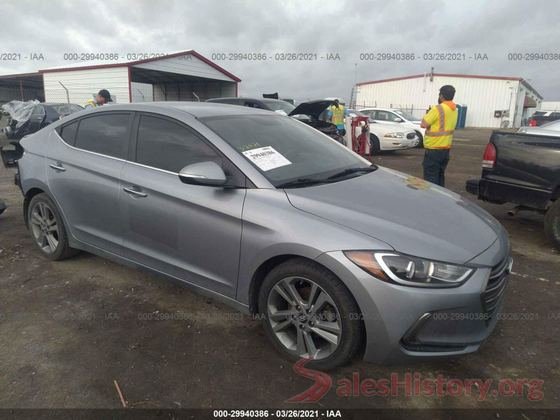 5NPD84LFXHH022992 2017 HYUNDAI ELANTRA