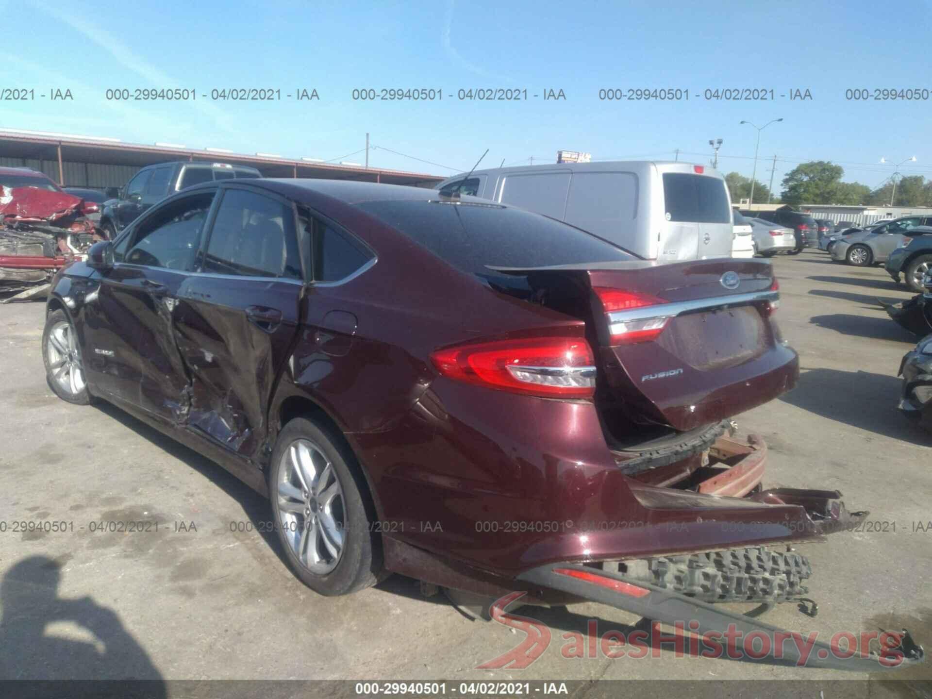 3FA6P0LU4JR213979 2018 FORD FUSION HYBRID