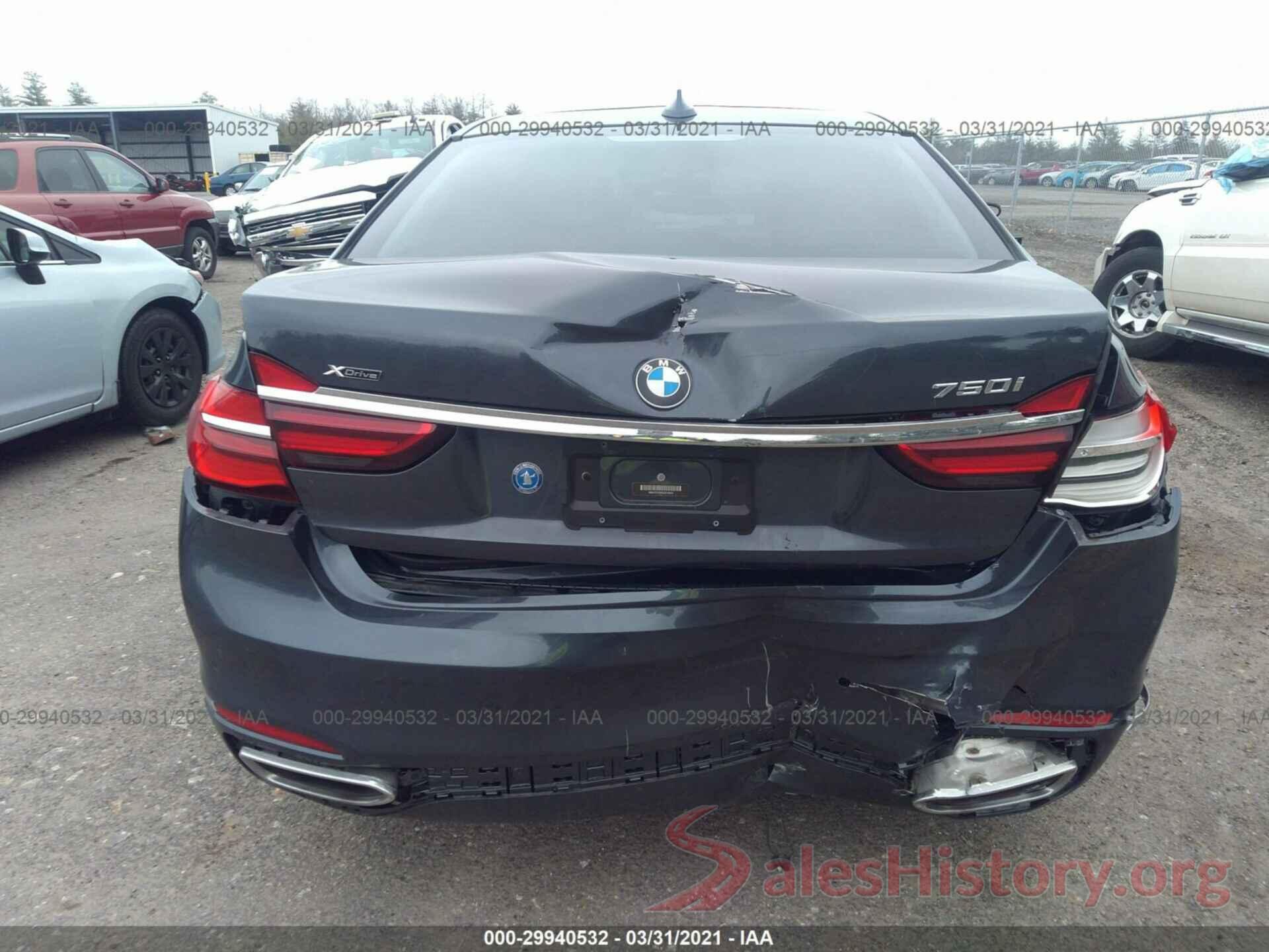 WBA7F2C50GG416905 2016 BMW 7 SERIES