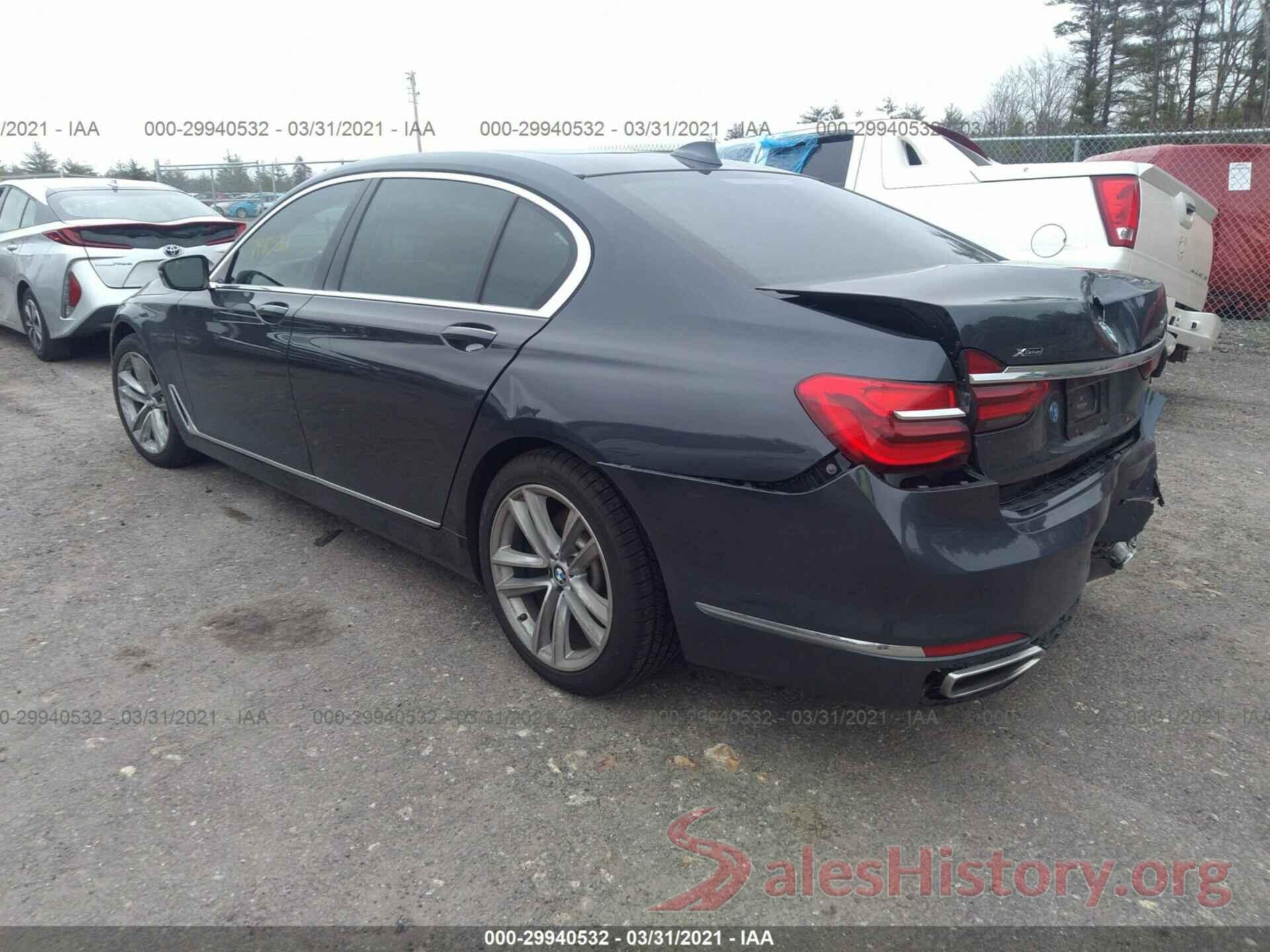 WBA7F2C50GG416905 2016 BMW 7 SERIES