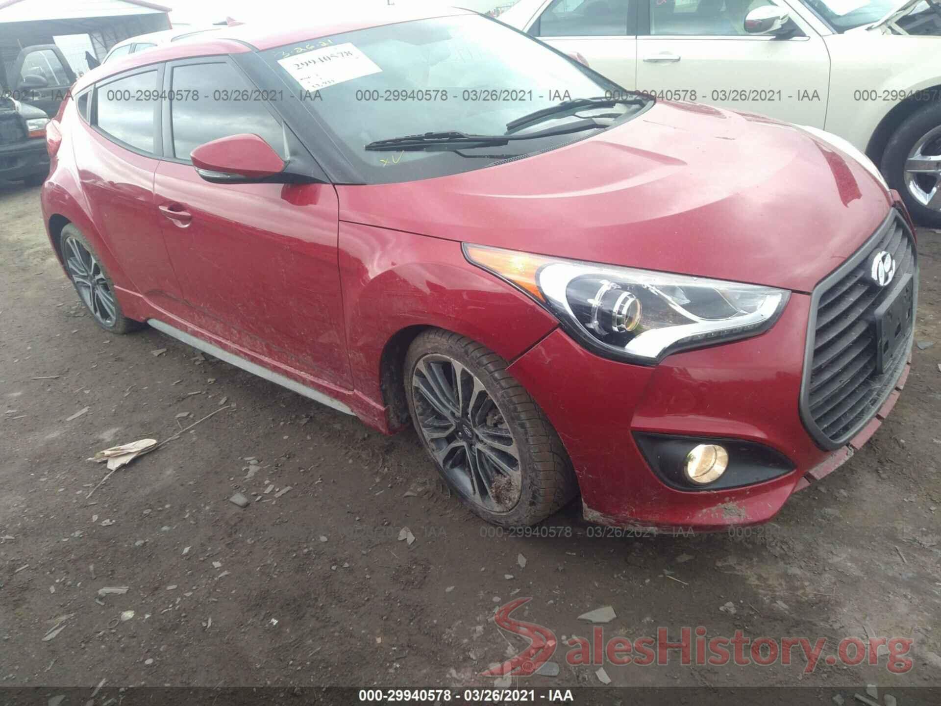 KMHTC6AE4GU288508 2016 HYUNDAI VELOSTER