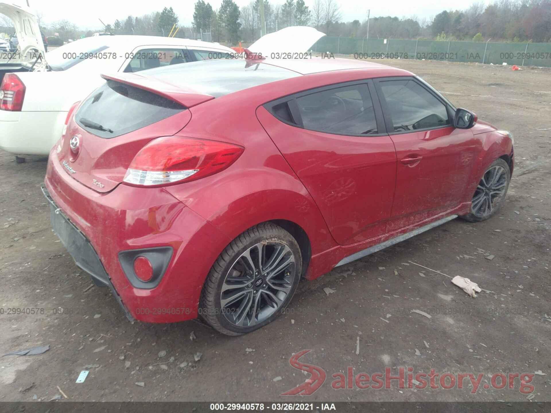 KMHTC6AE4GU288508 2016 HYUNDAI VELOSTER