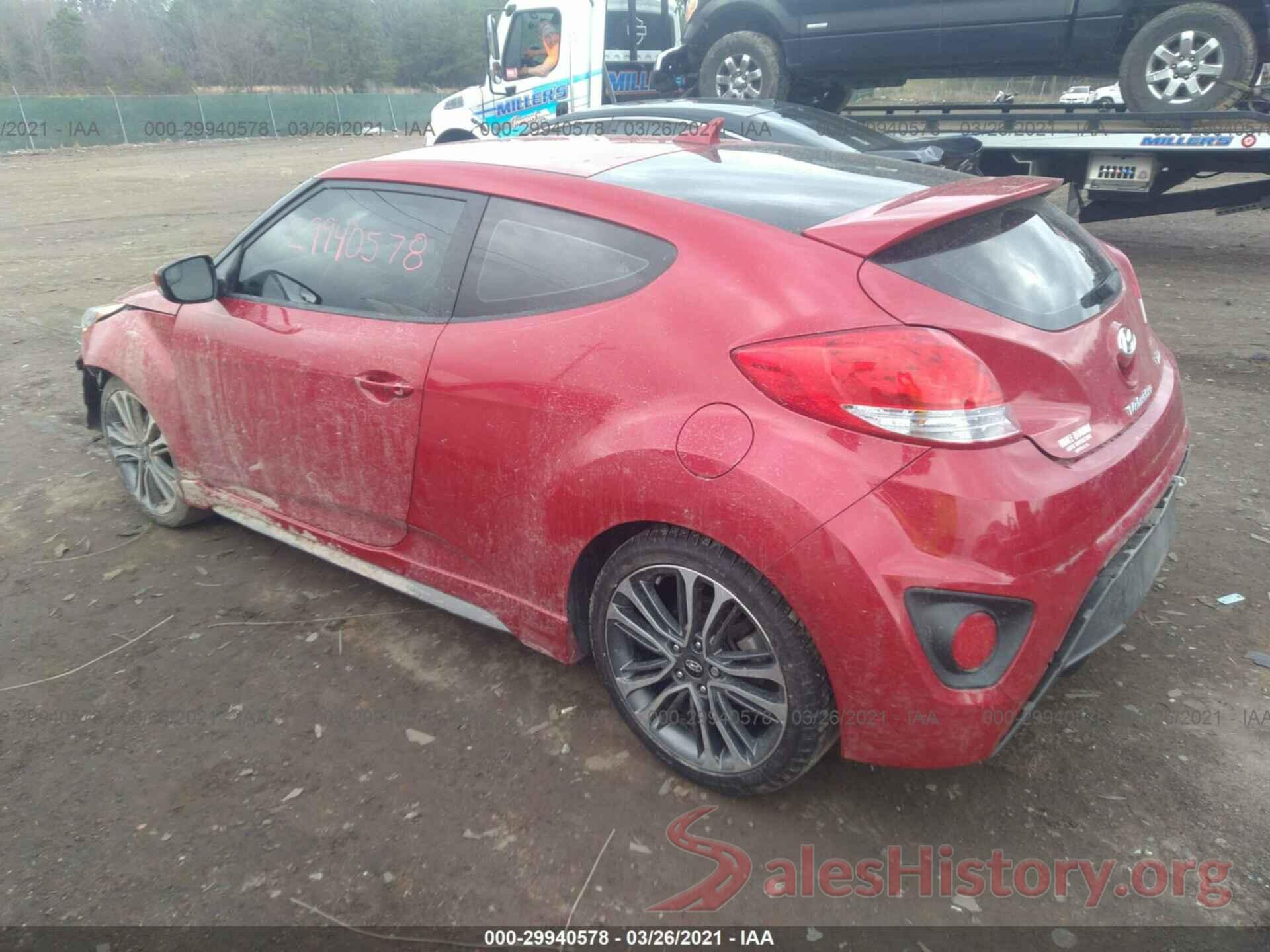 KMHTC6AE4GU288508 2016 HYUNDAI VELOSTER