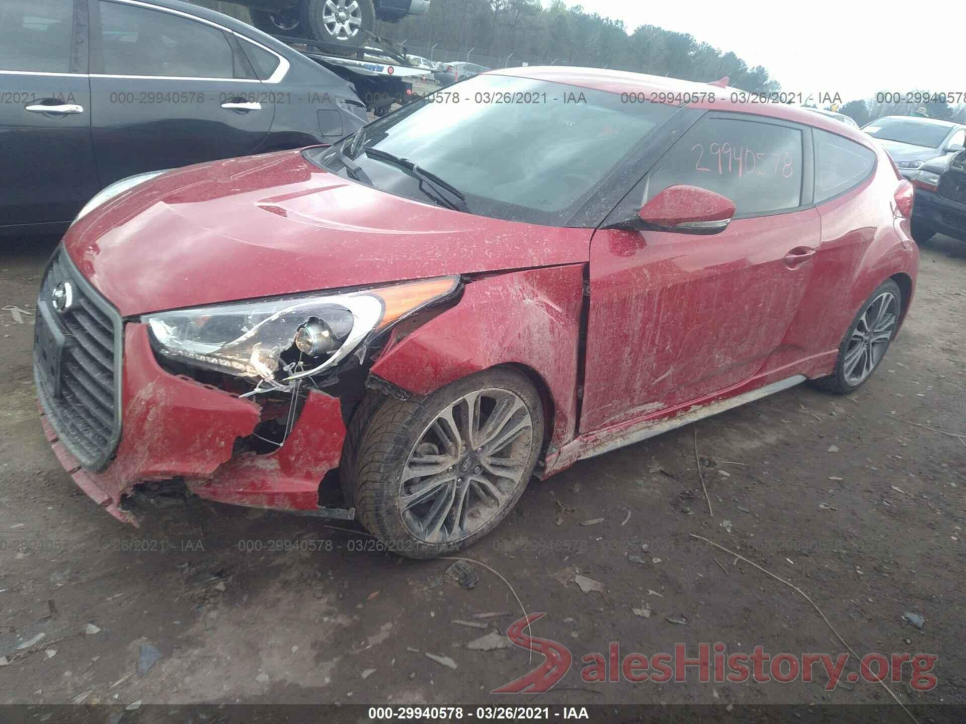 KMHTC6AE4GU288508 2016 HYUNDAI VELOSTER