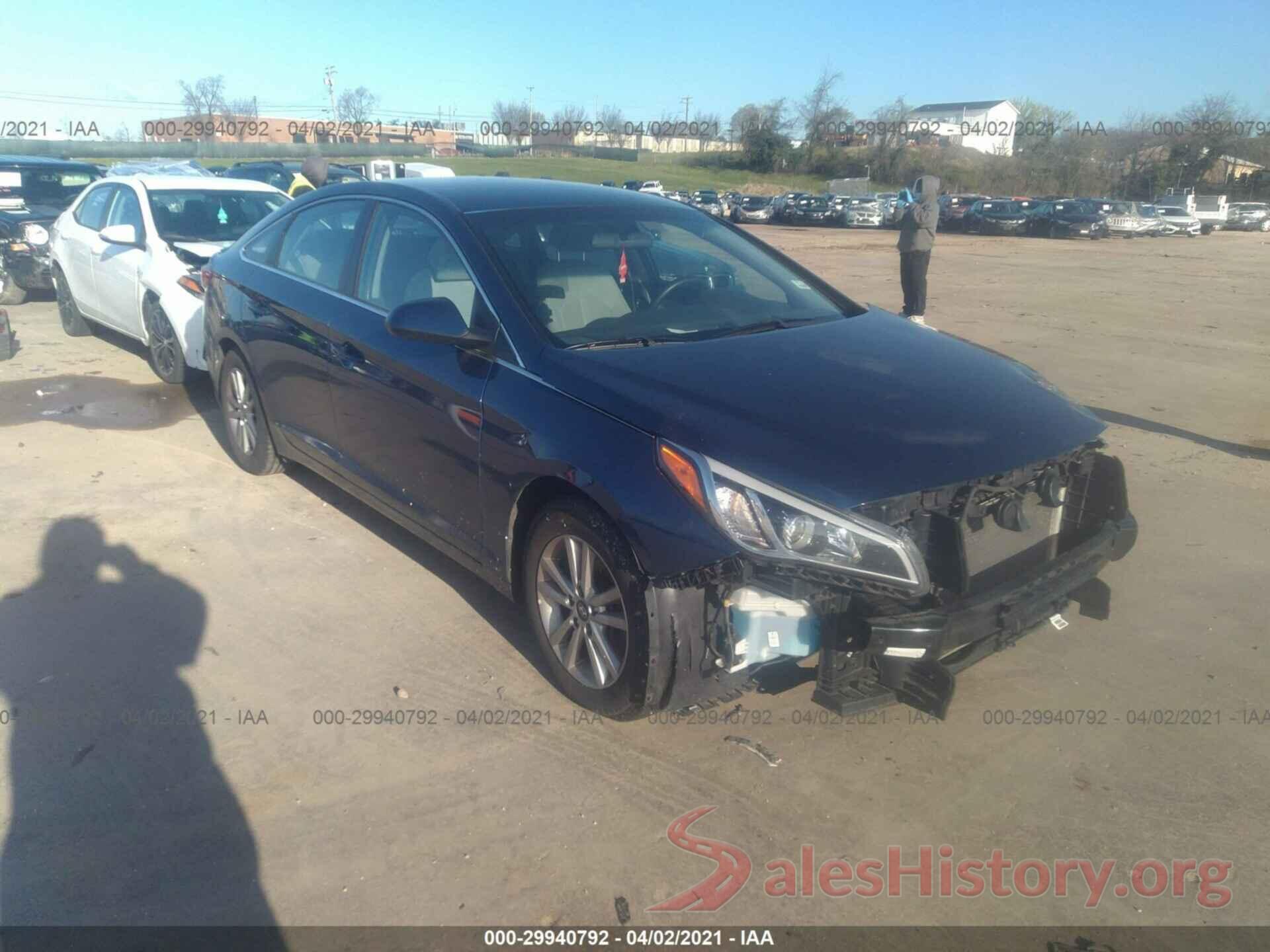 5NPE24AFXGH418377 2016 HYUNDAI SONATA