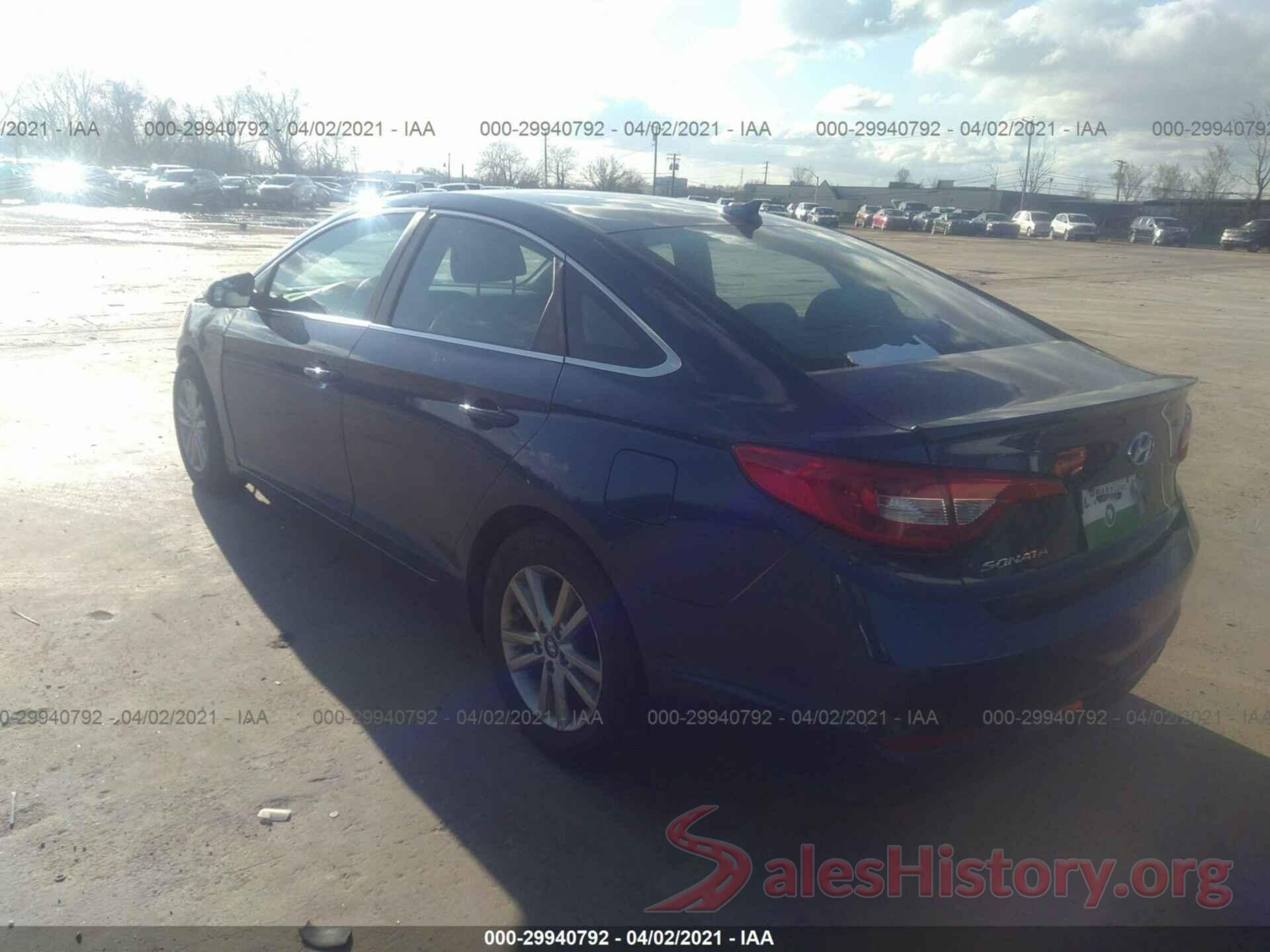 5NPE24AFXGH418377 2016 HYUNDAI SONATA