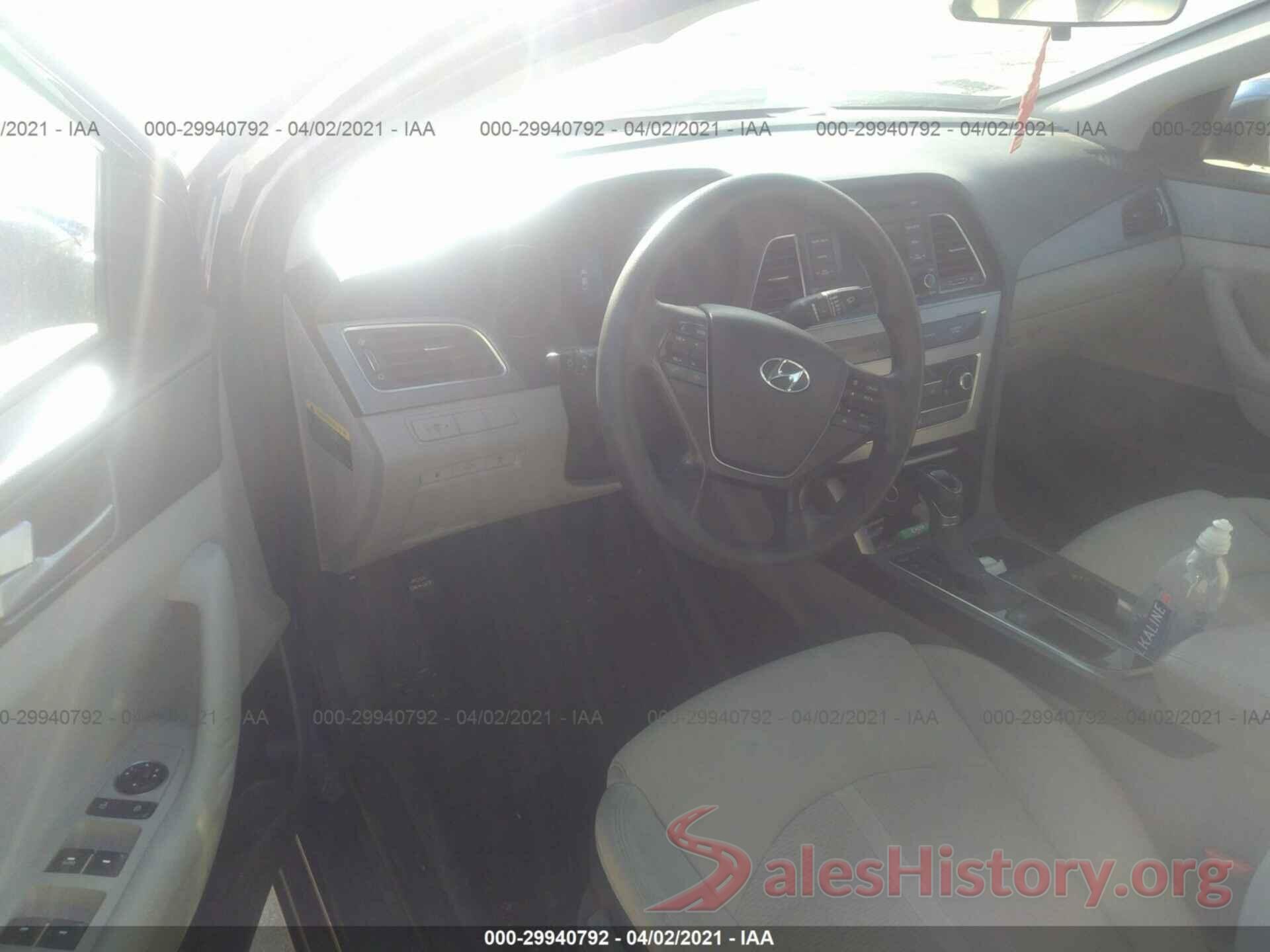 5NPE24AFXGH418377 2016 HYUNDAI SONATA