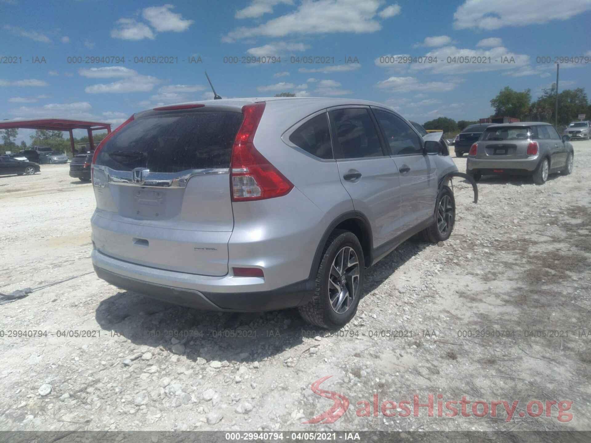 2HKRM3H40GH545746 2016 HONDA CR-V