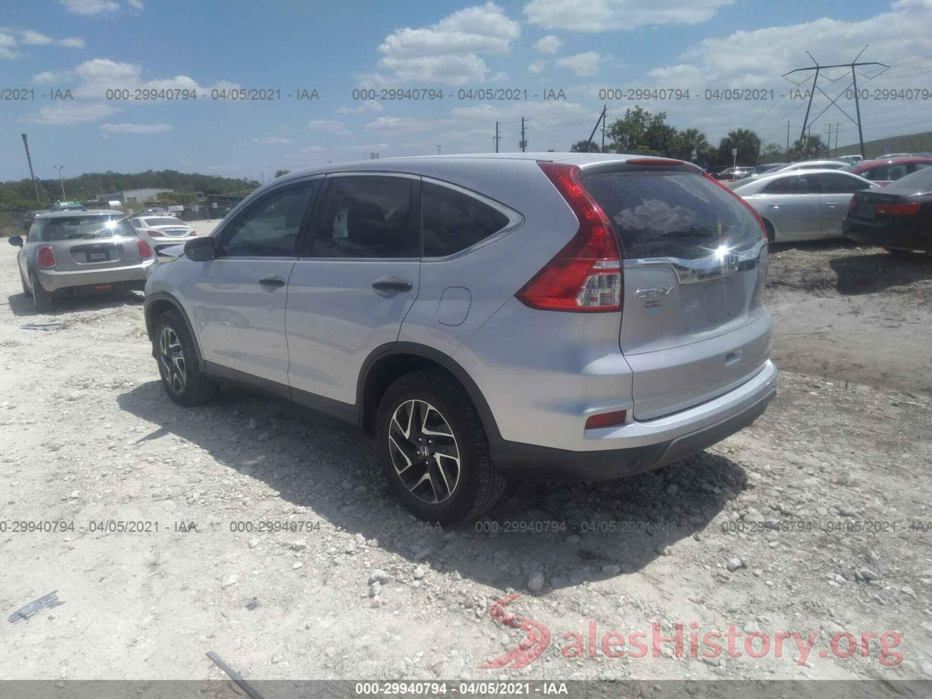 2HKRM3H40GH545746 2016 HONDA CR-V