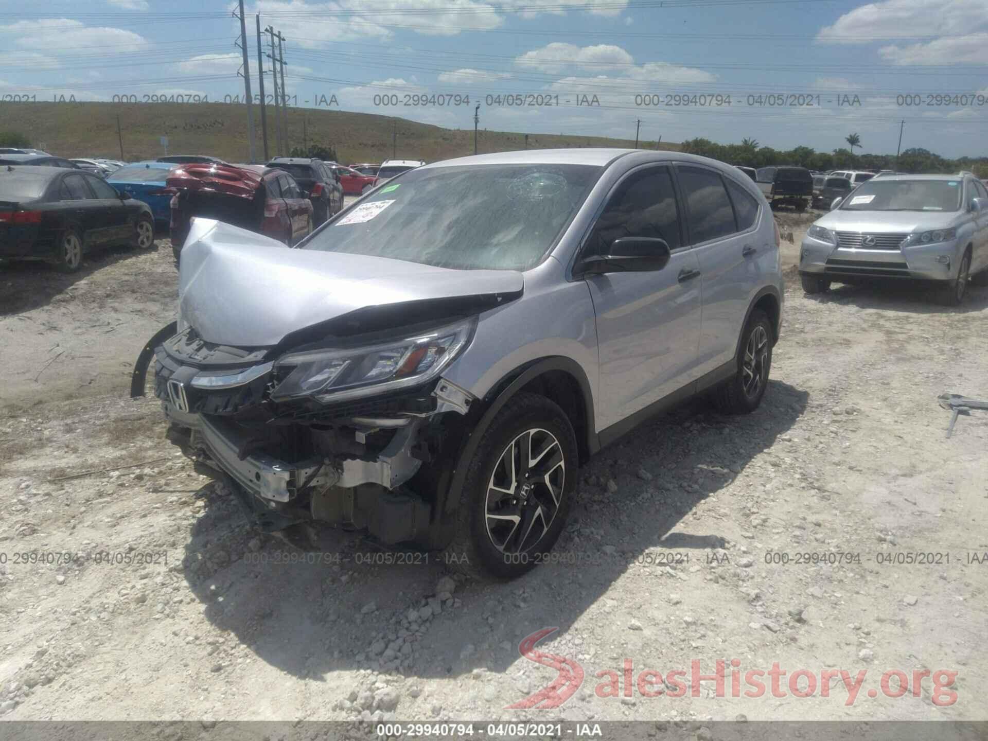 2HKRM3H40GH545746 2016 HONDA CR-V