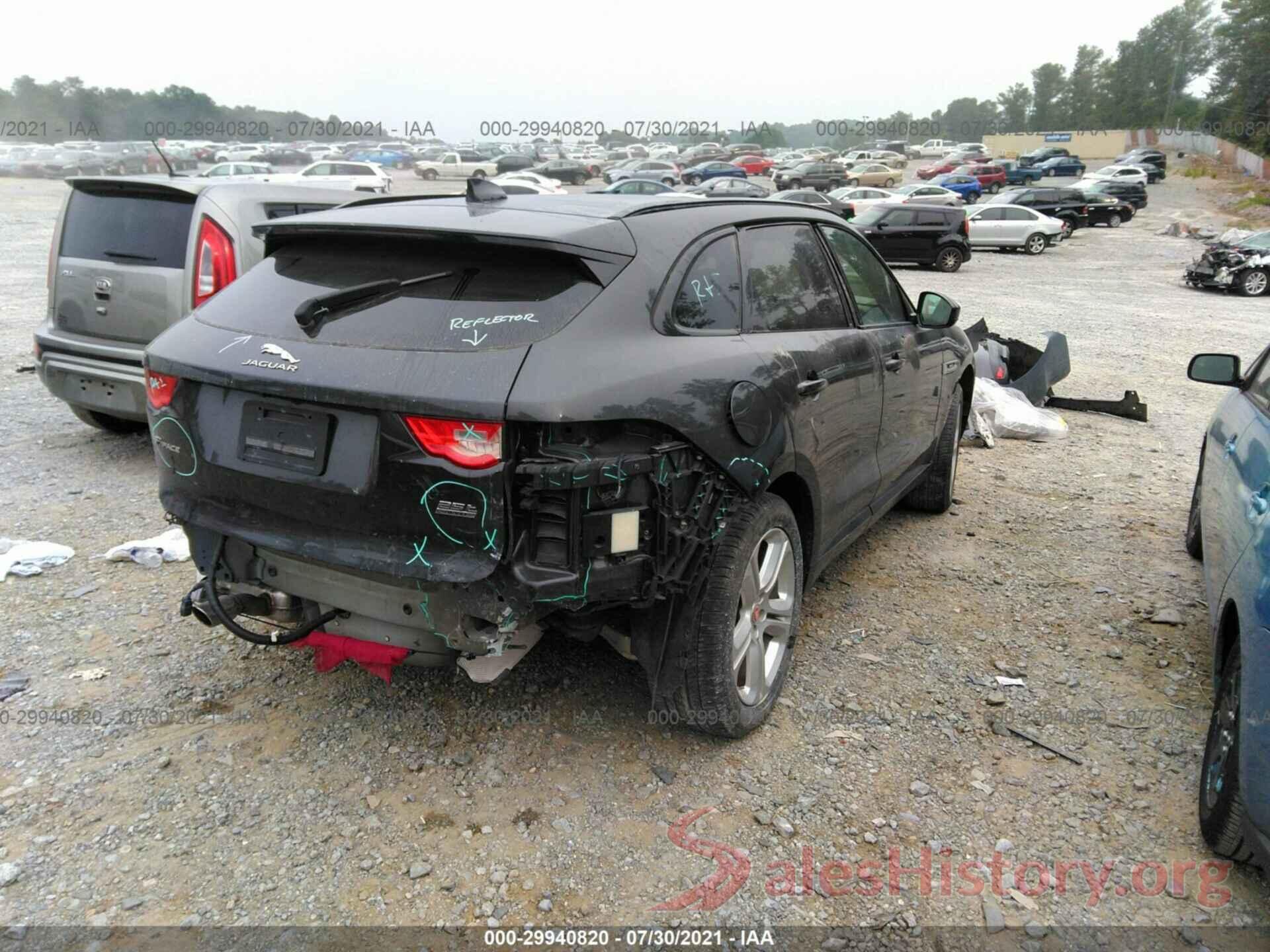 SADCL2FX7JA281542 2018 JAGUAR F-PACE