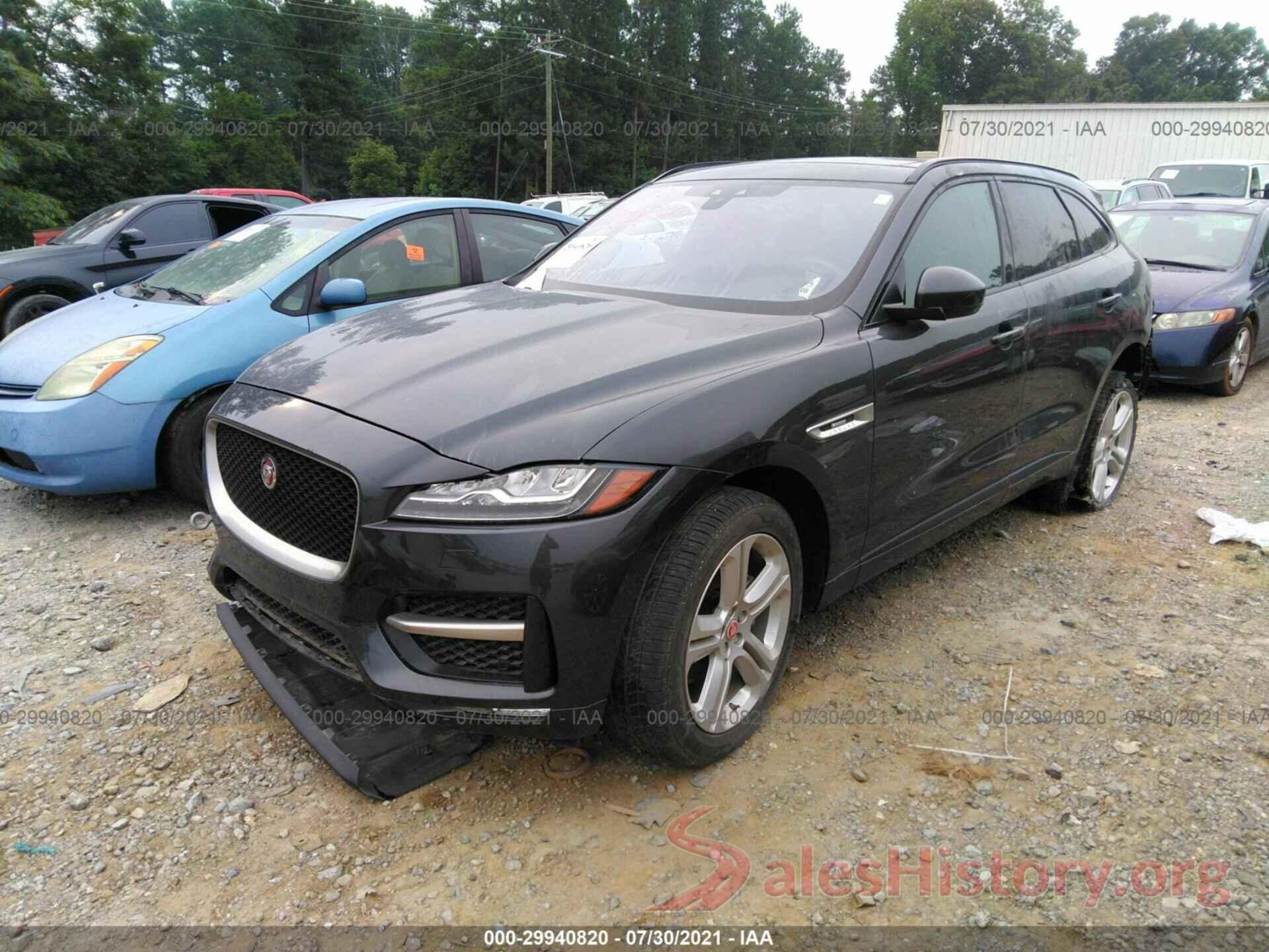 SADCL2FX7JA281542 2018 JAGUAR F-PACE