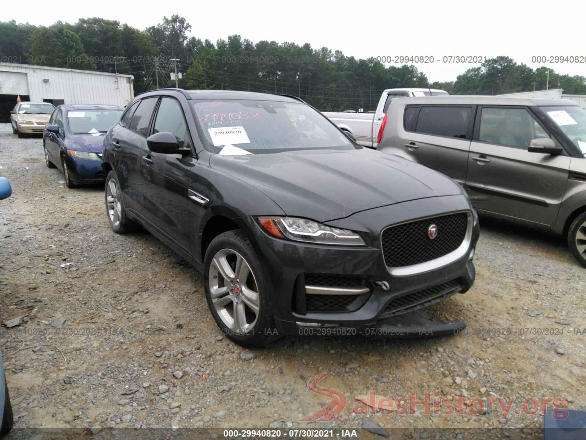 SADCL2FX7JA281542 2018 JAGUAR F-PACE