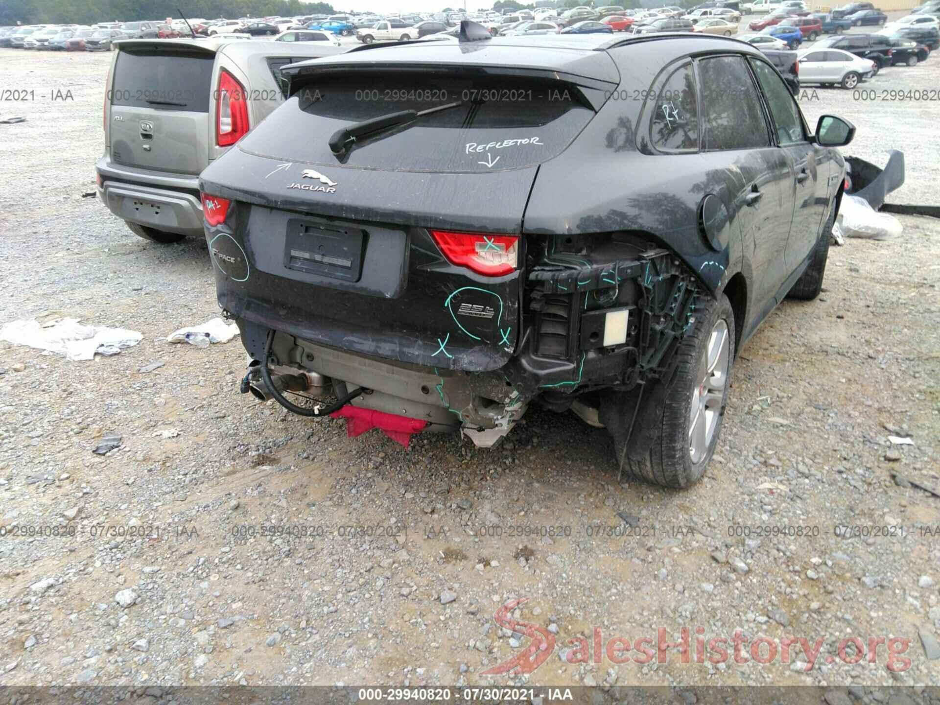 SADCL2FX7JA281542 2018 JAGUAR F-PACE