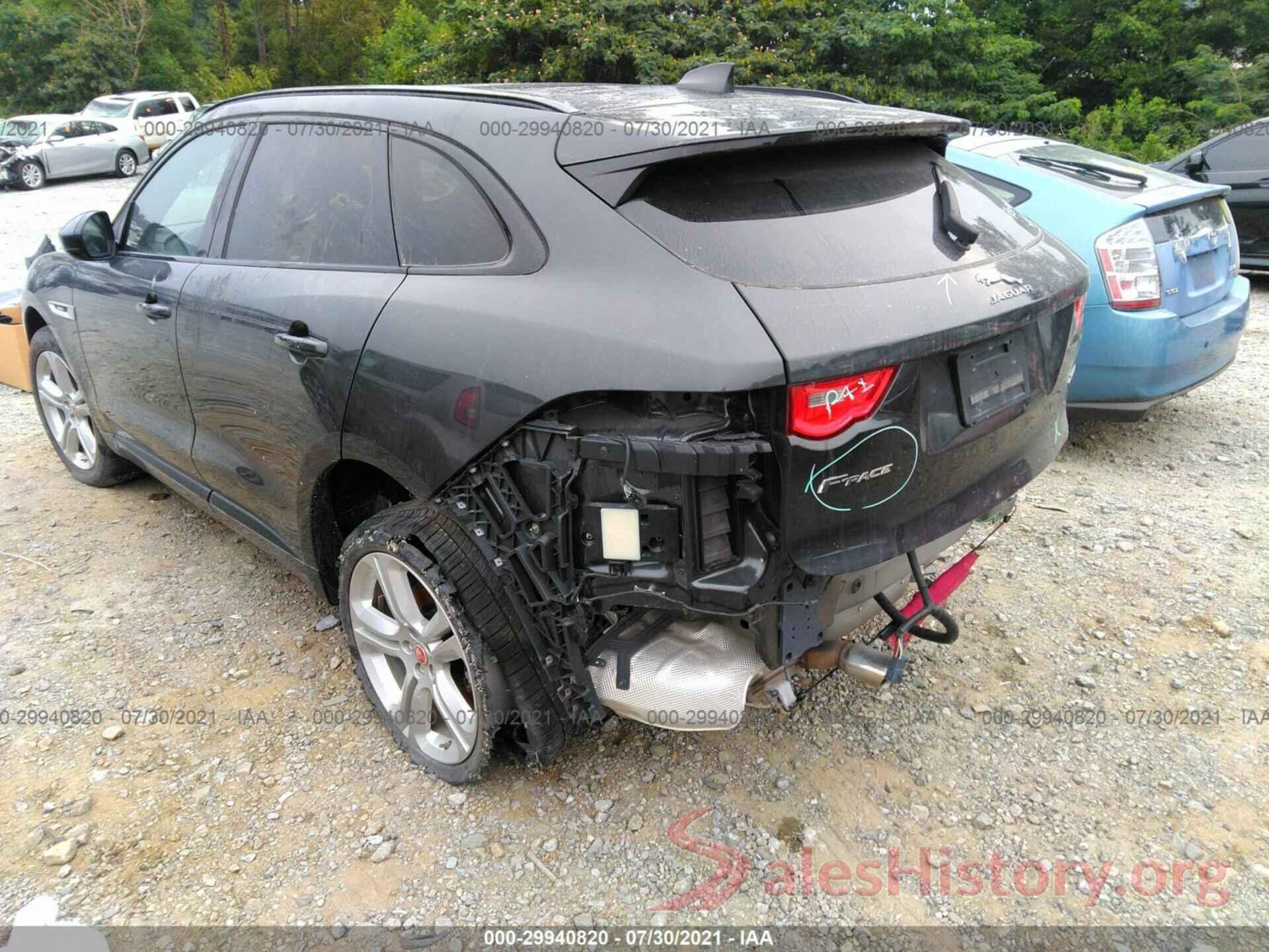 SADCL2FX7JA281542 2018 JAGUAR F-PACE