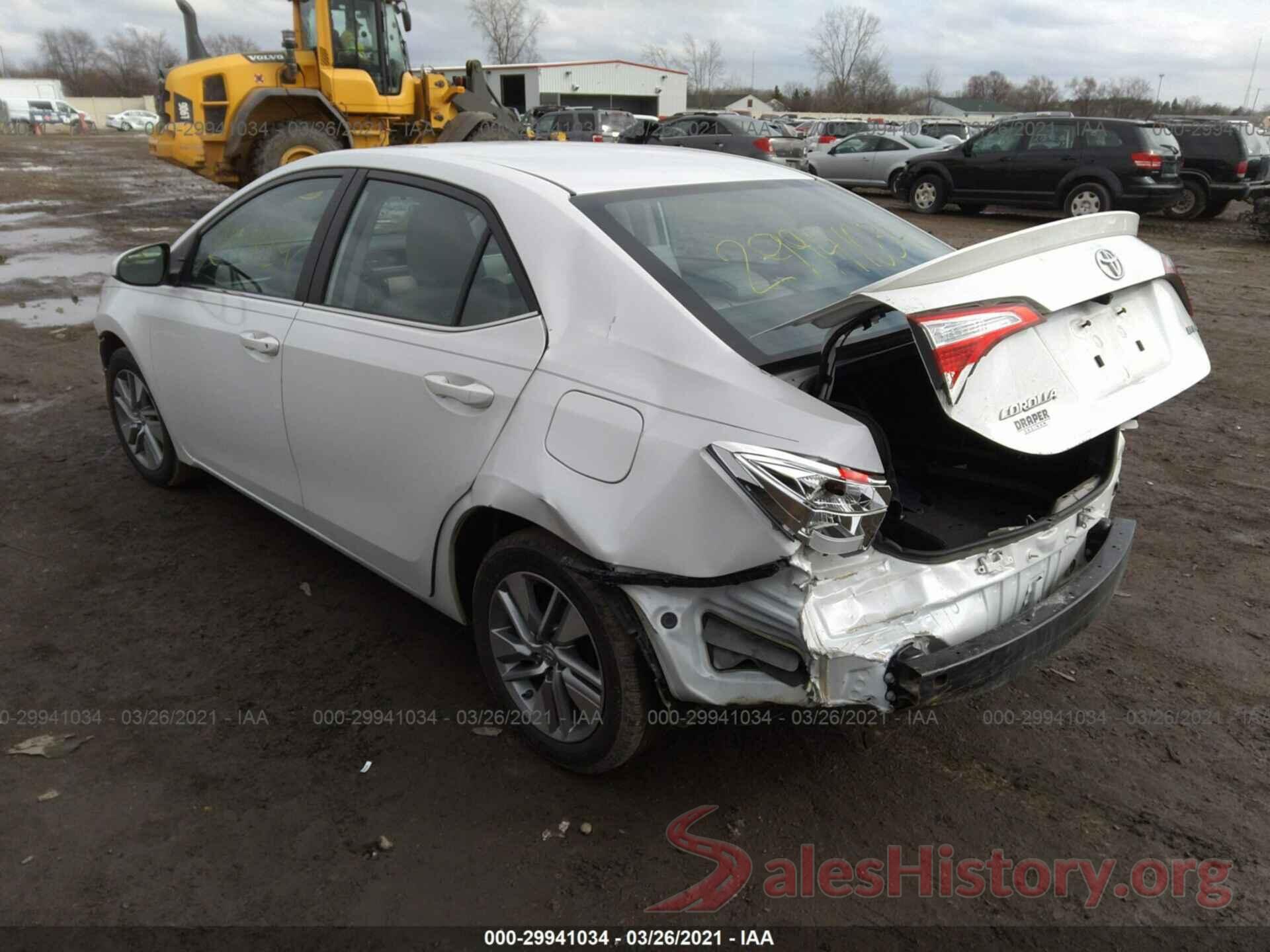 5YFBPRHE5GP456844 2016 TOYOTA COROLLA