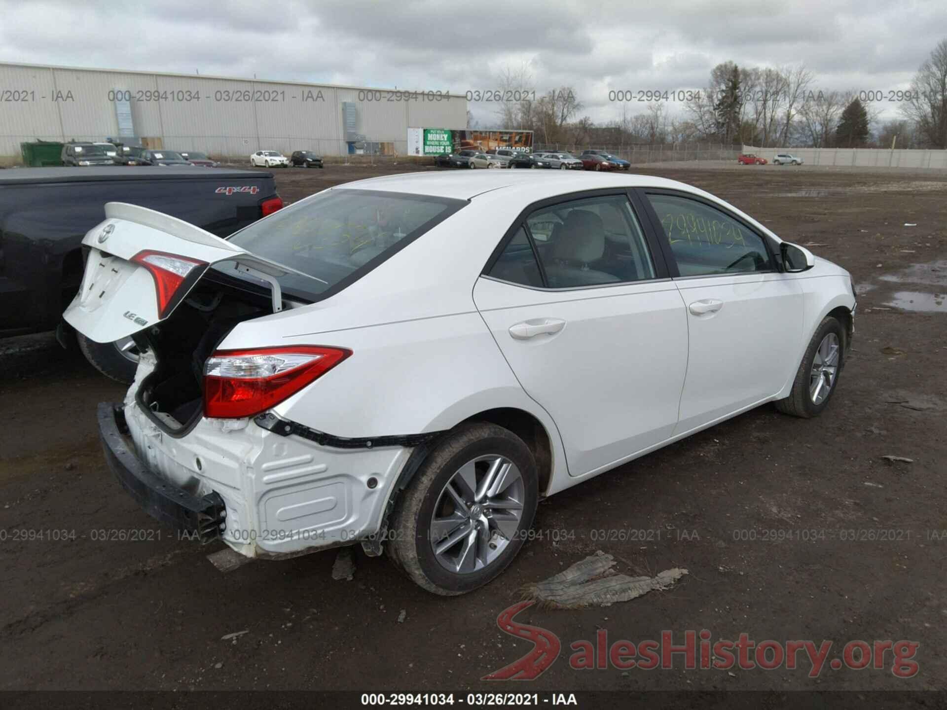 5YFBPRHE5GP456844 2016 TOYOTA COROLLA